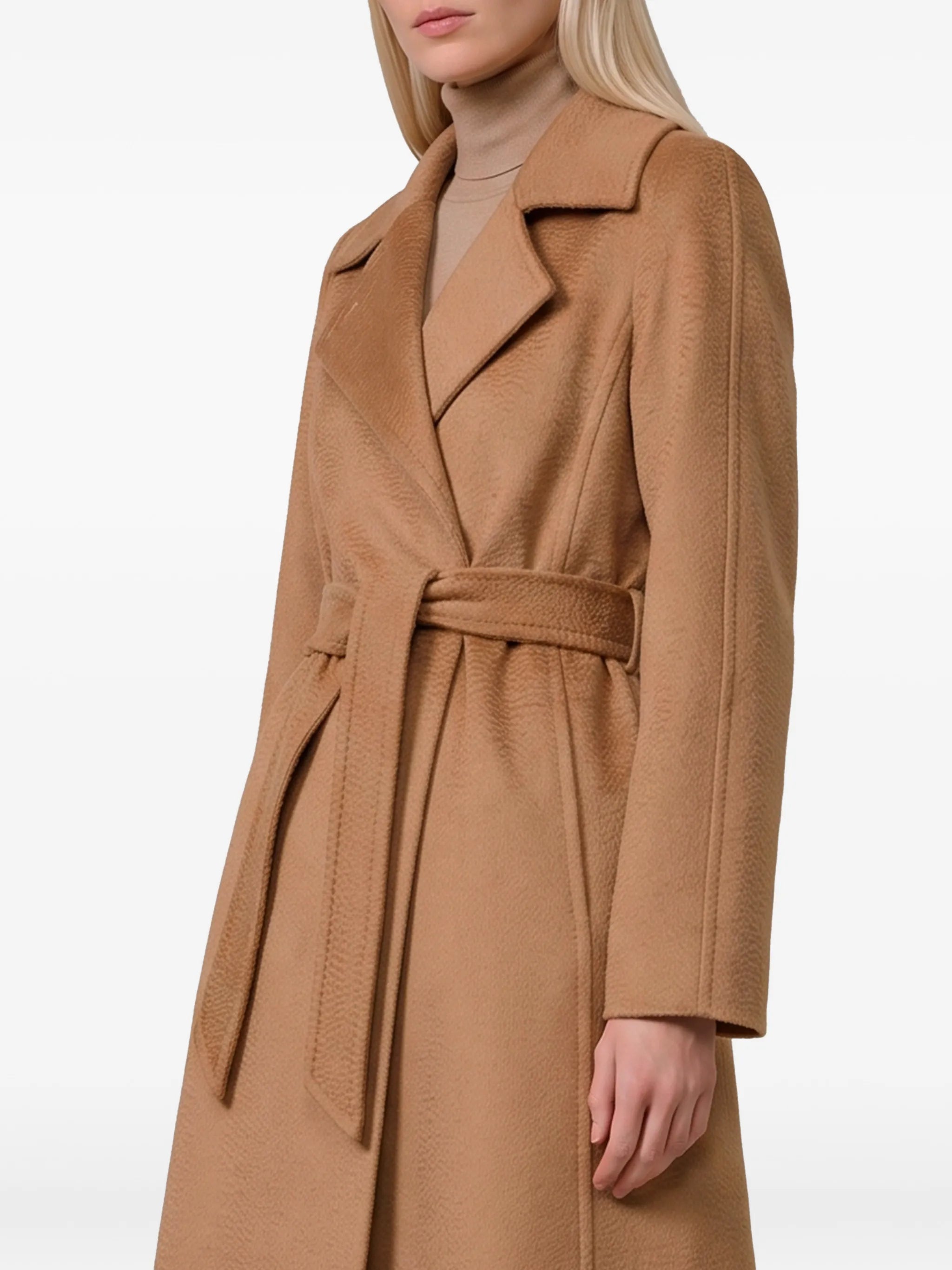 Manuela belted coat