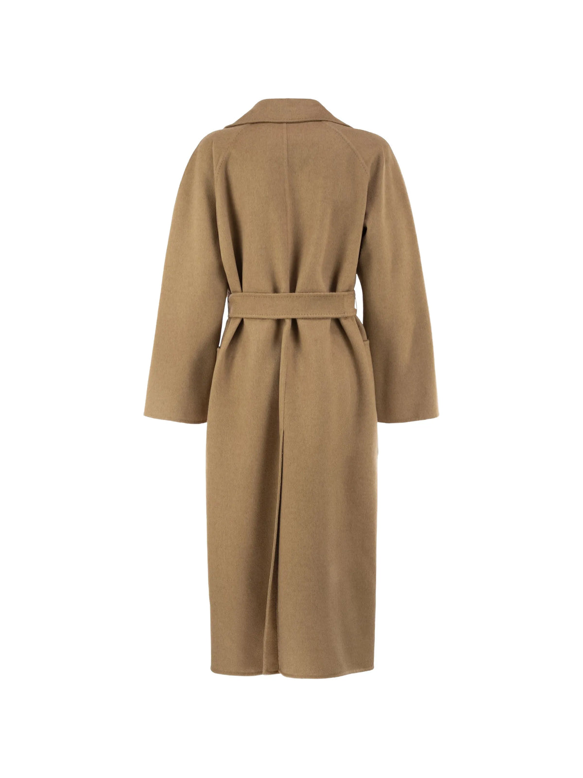 long camel robe coat