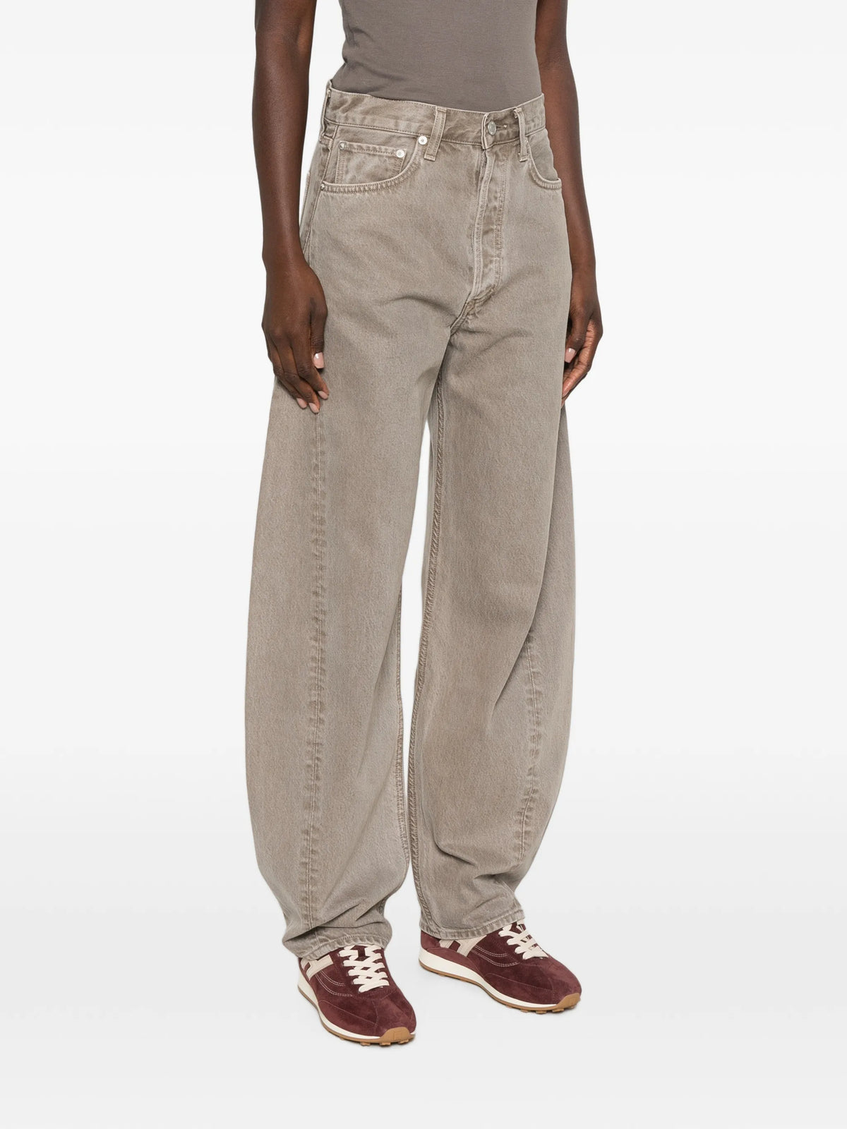 Luna belt-loop  jeans