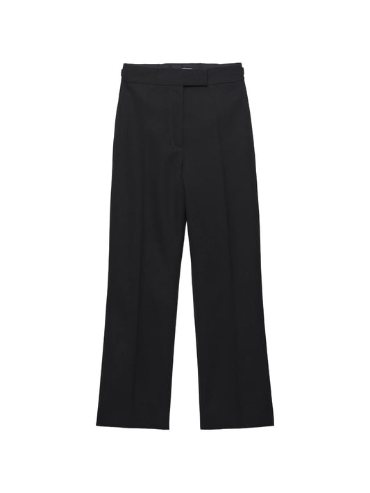 compact gabardine pants