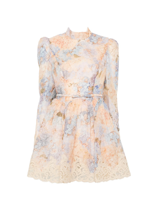 Valiant panelled mini dress
