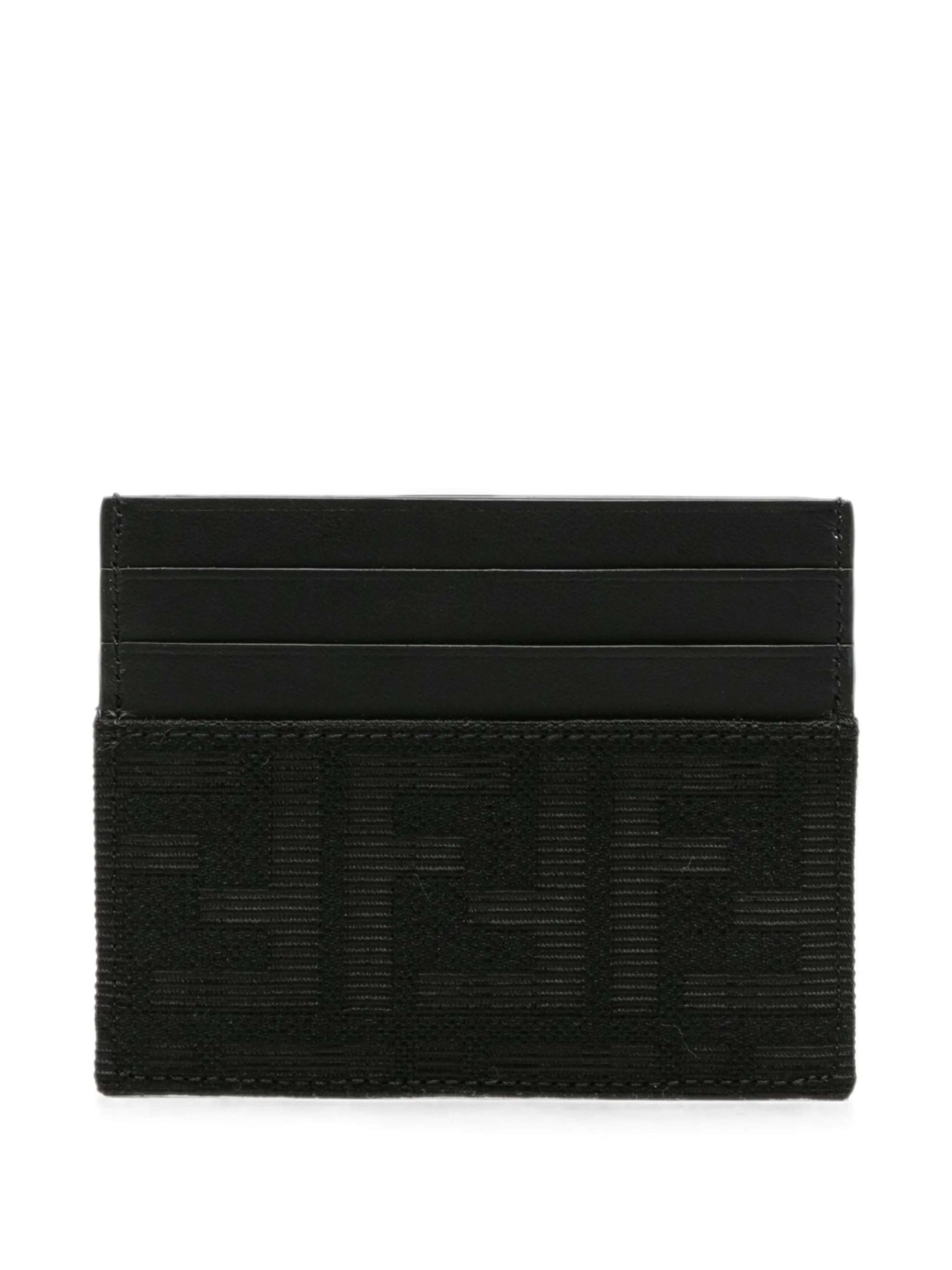FF logo-pattern cardholder
