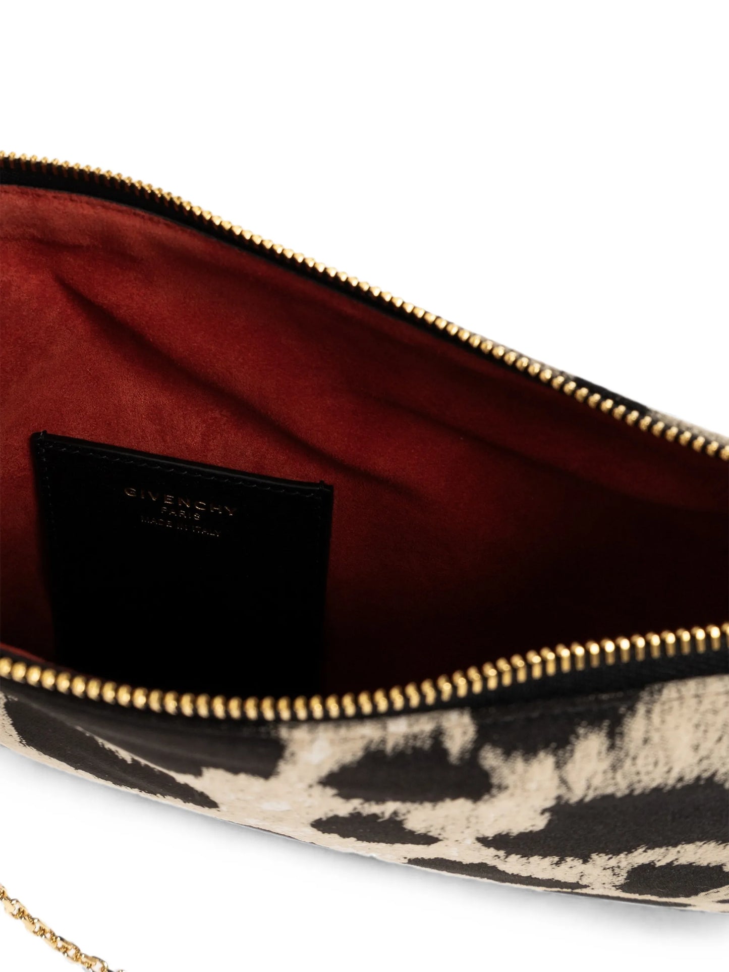 Voyou leopard-print shoulder bag