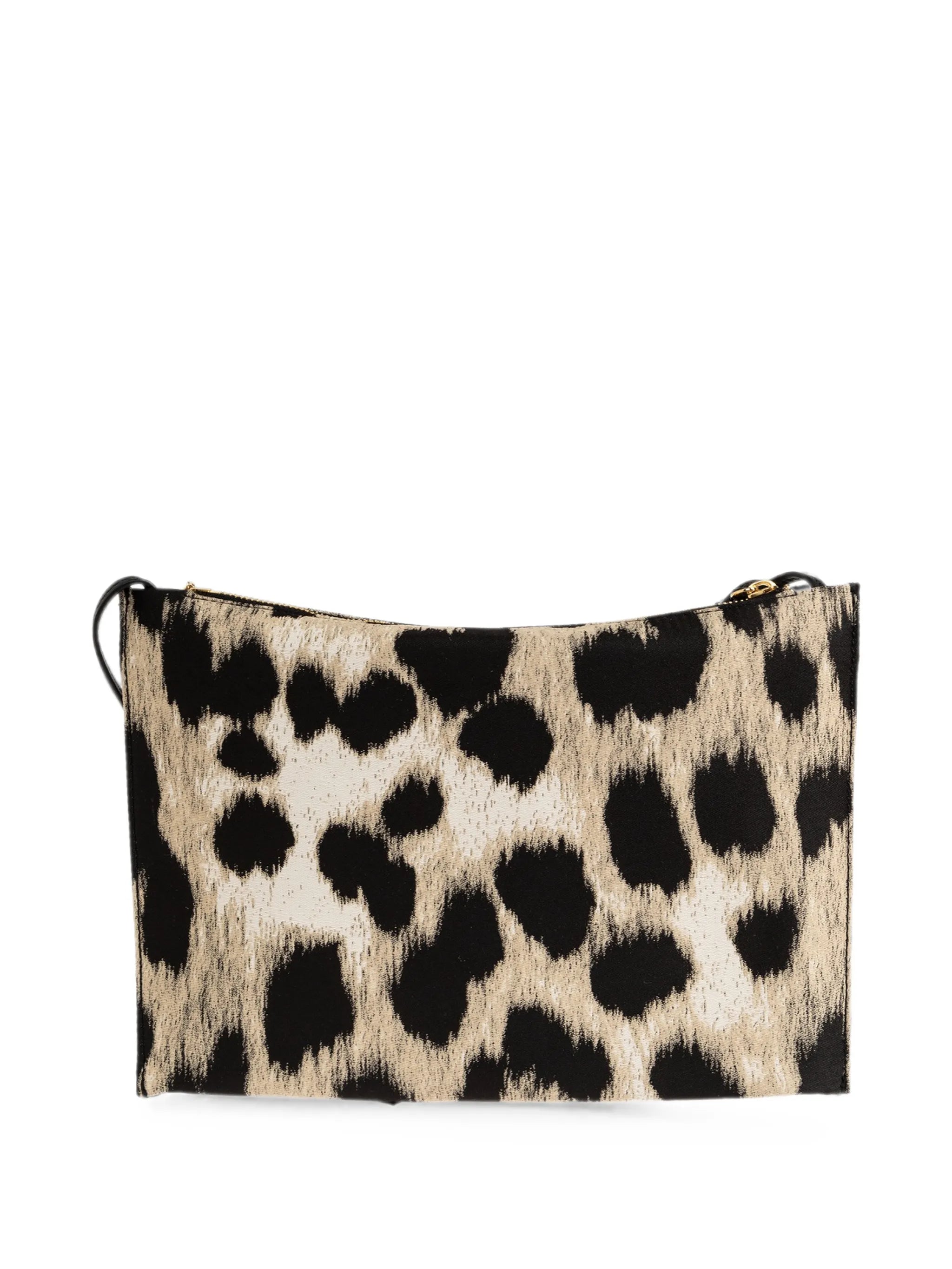 Voyou leopard-print shoulder bag