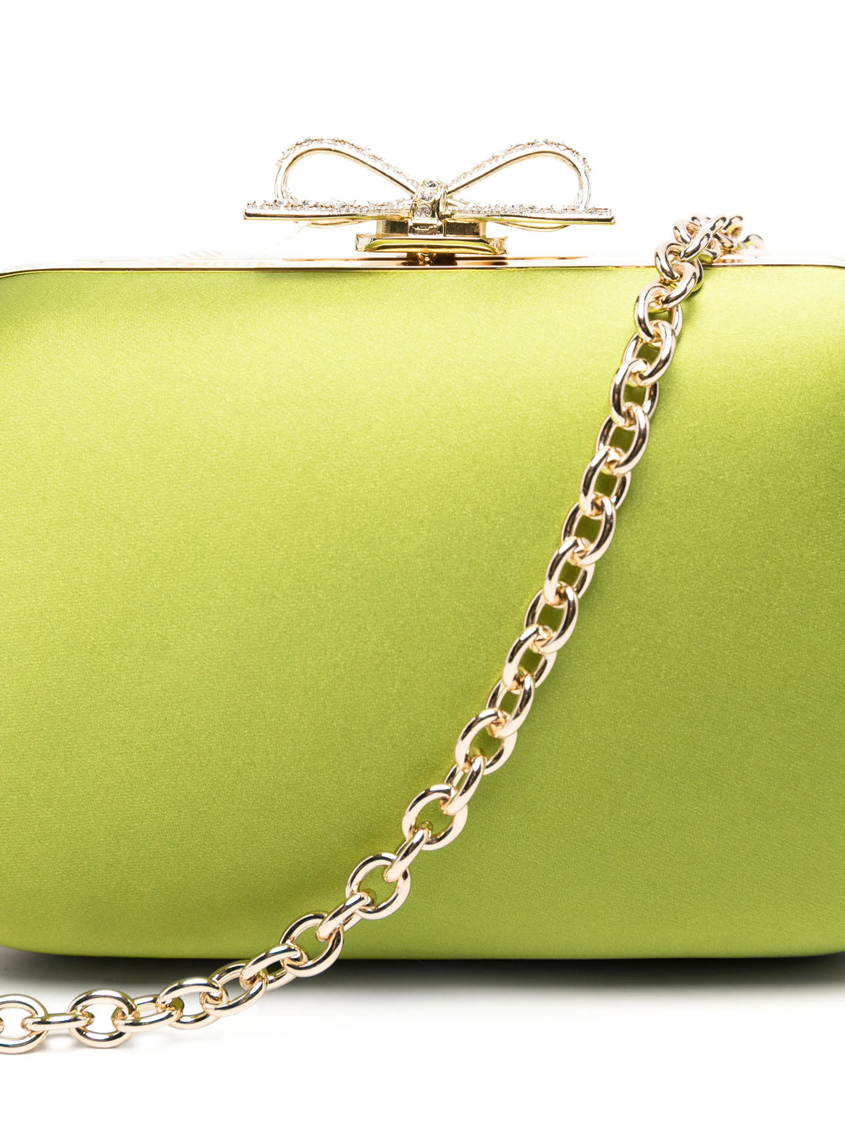satin clutch bag