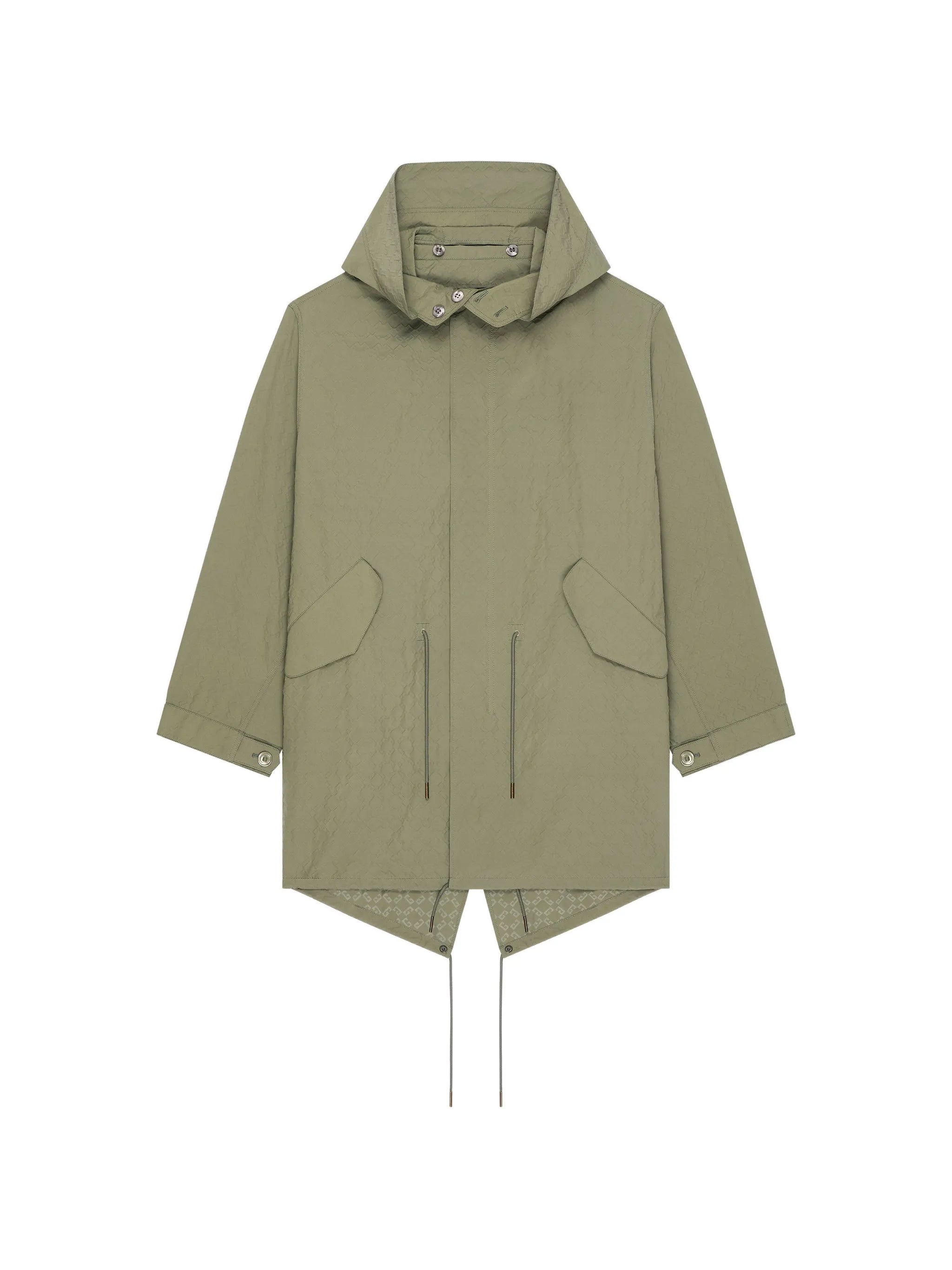 parka in textured monogram 72