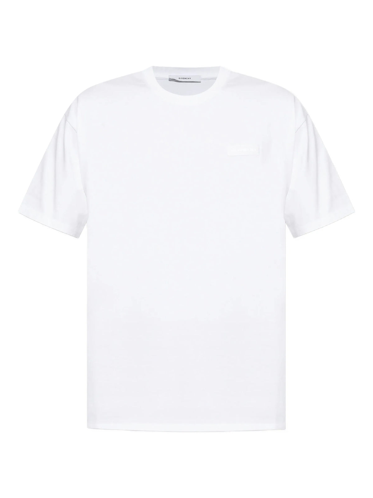 T-shirt in cotton with Givenchy patch