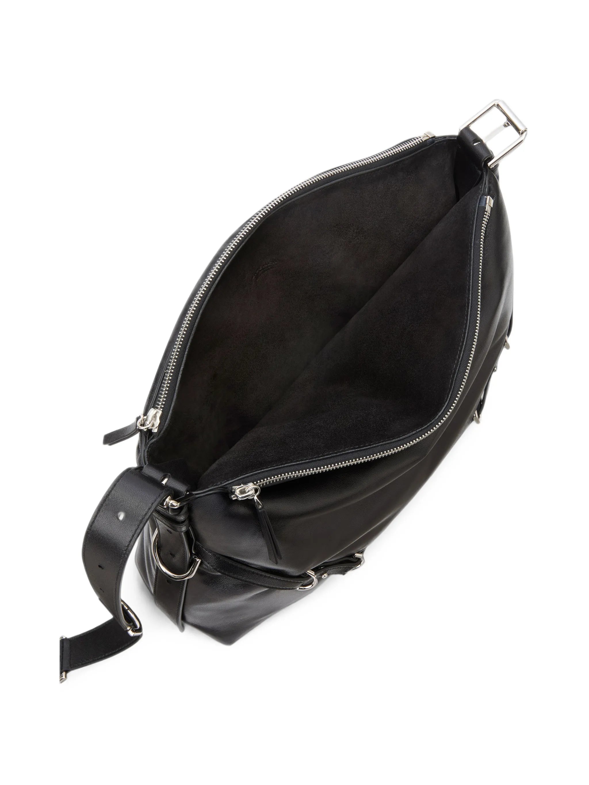 Medium Voyou Bomber bag in nappa leather