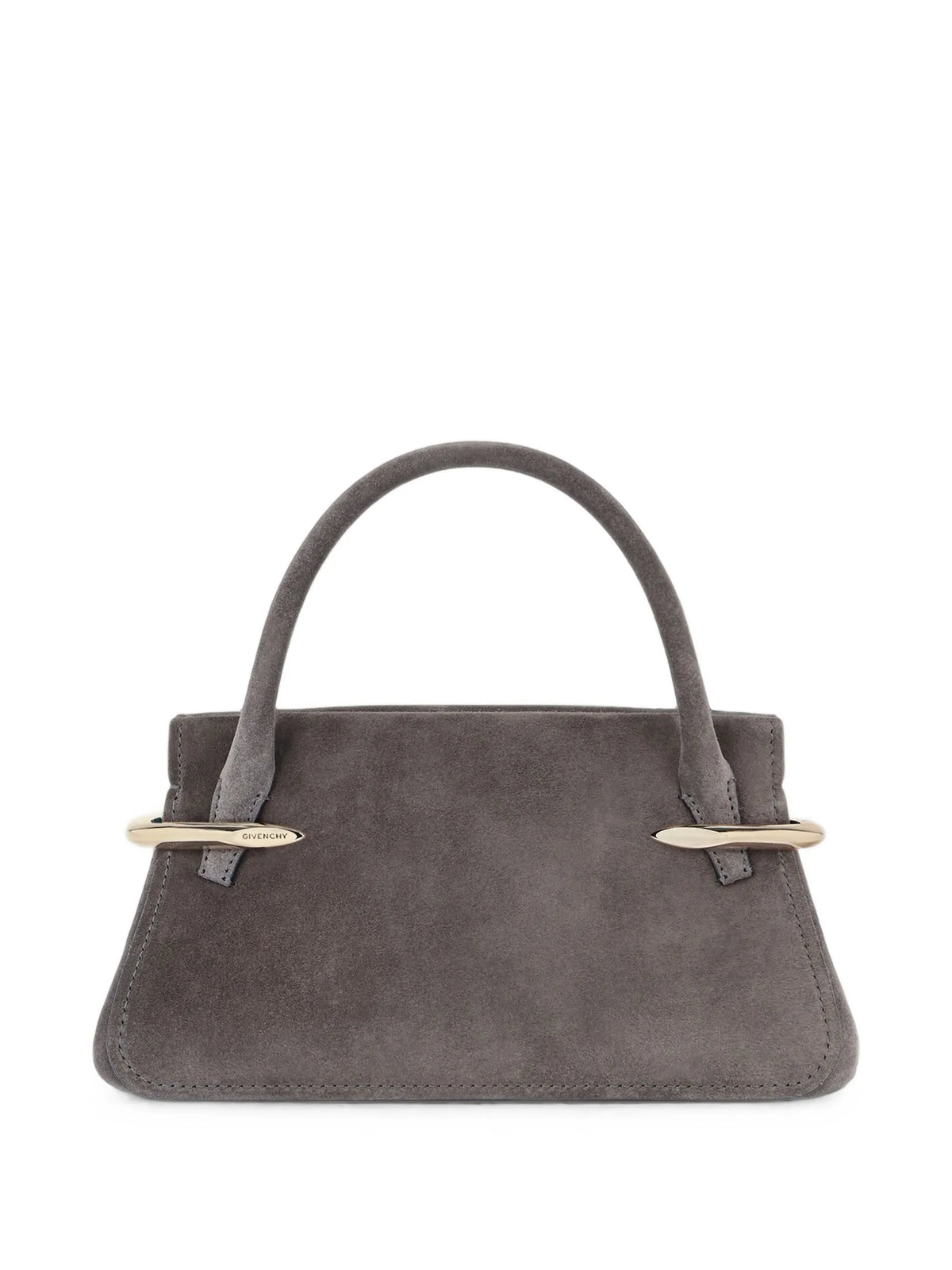 mini pinch bag in suede leather
