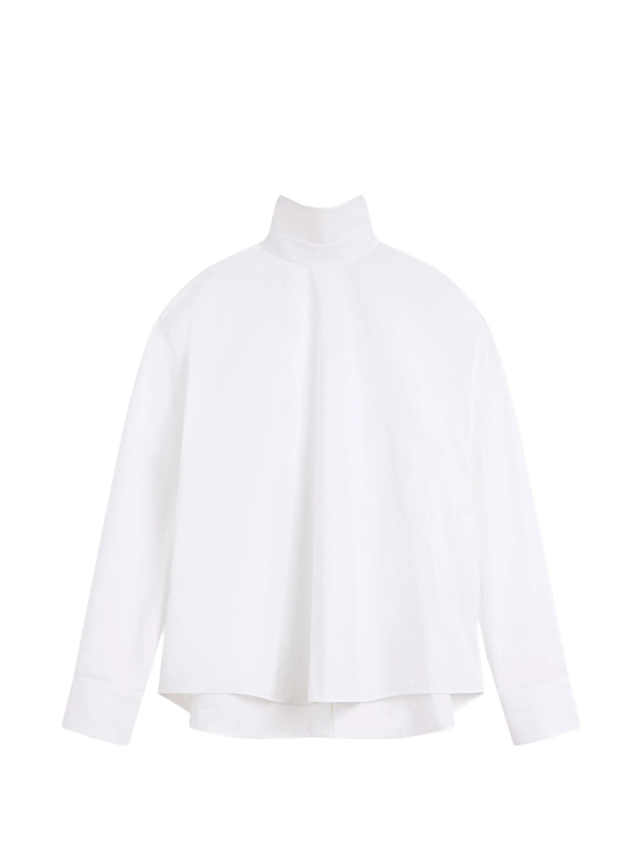 Back-to-front shirt in poplin