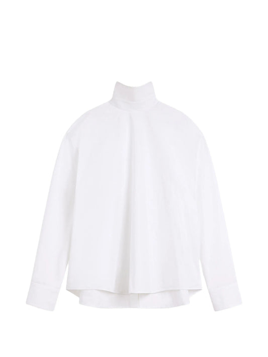 Back-to-front shirt in poplin