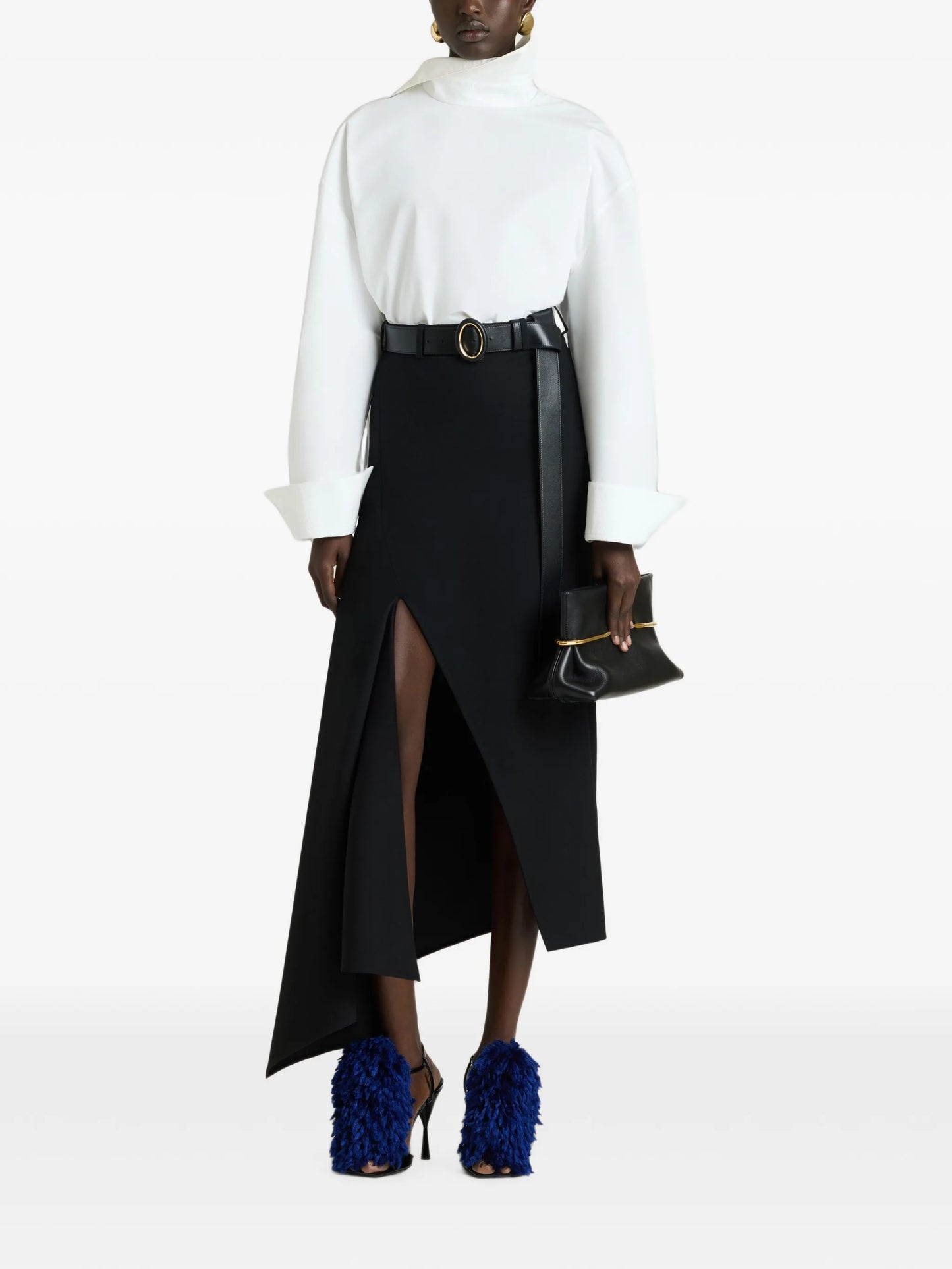 Back-to-front shirt in poplin
