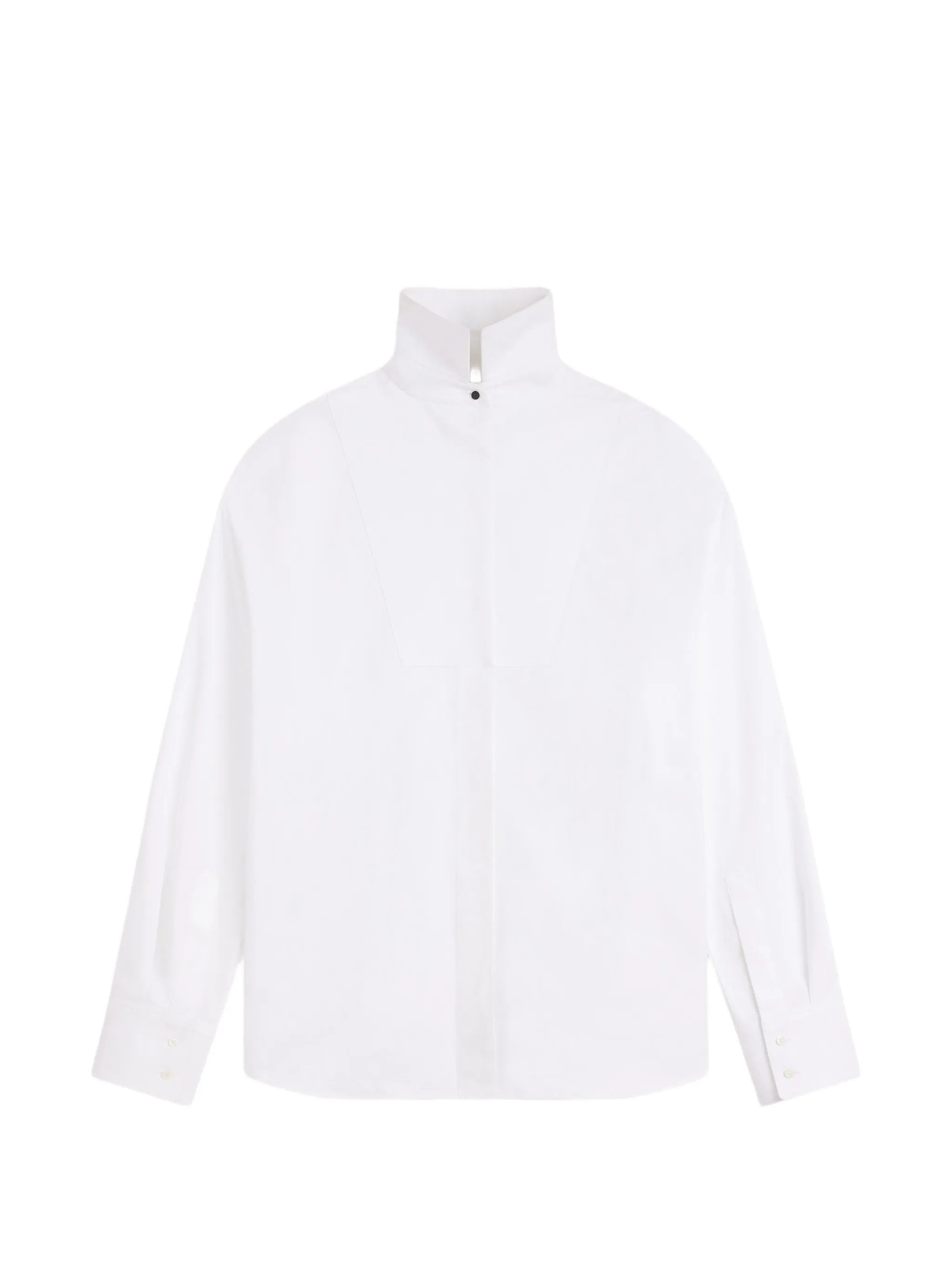 Back-to-front shirt in poplin