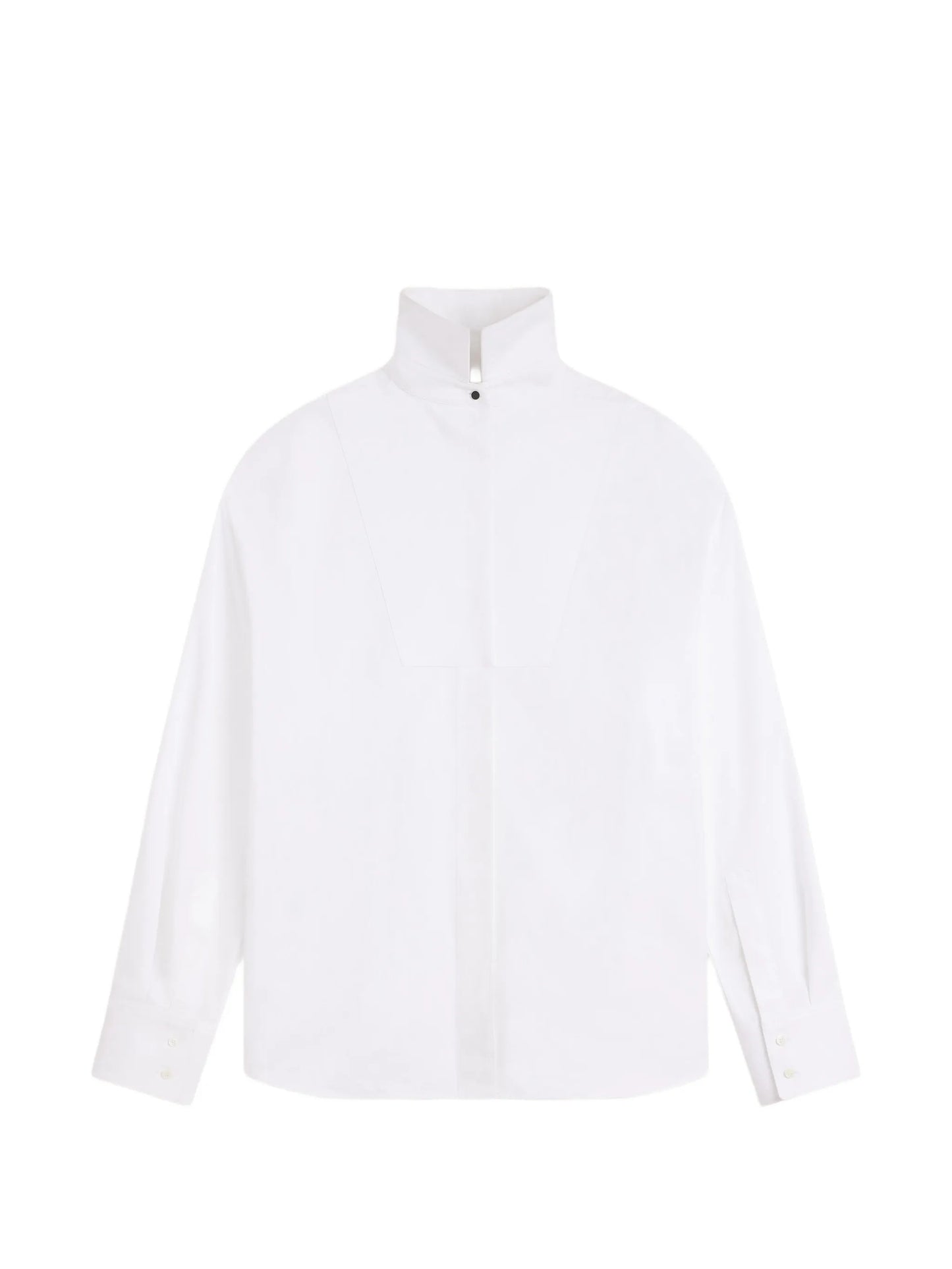 Back-to-front shirt in poplin
