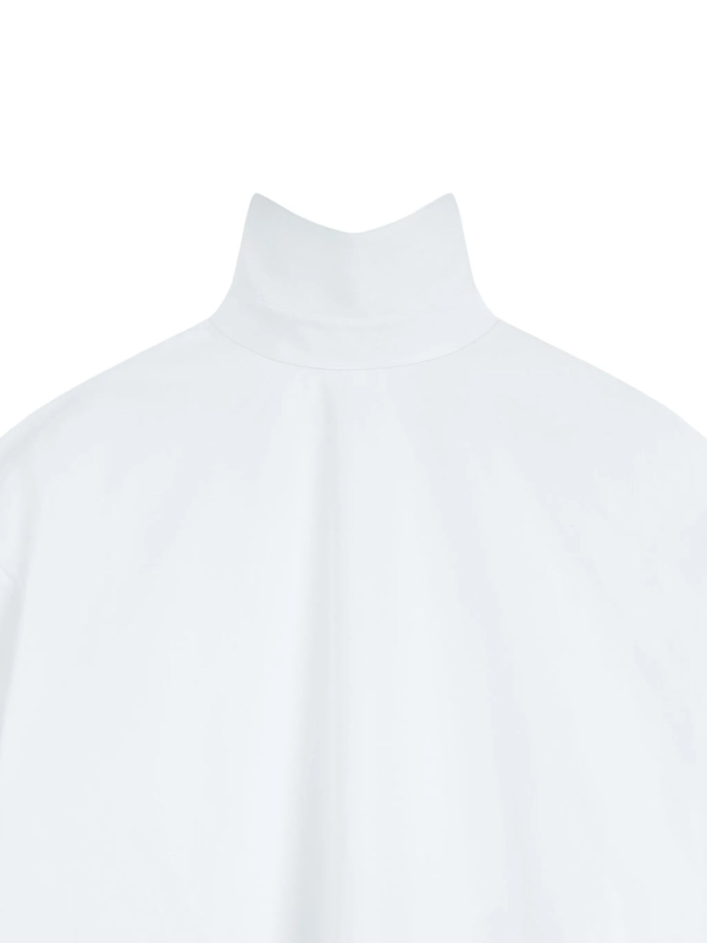 bib-front oversized blouse