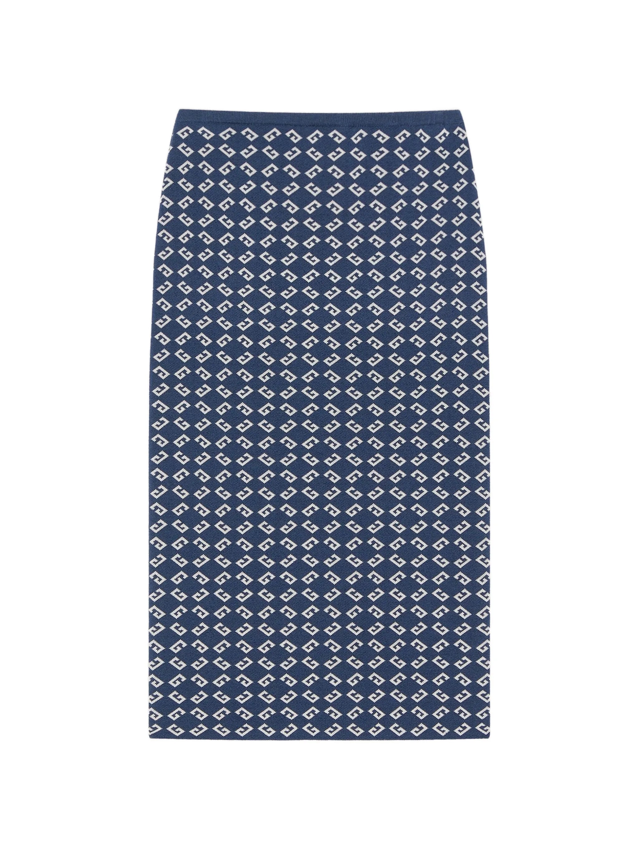 skirt in monogram 72 jacquard