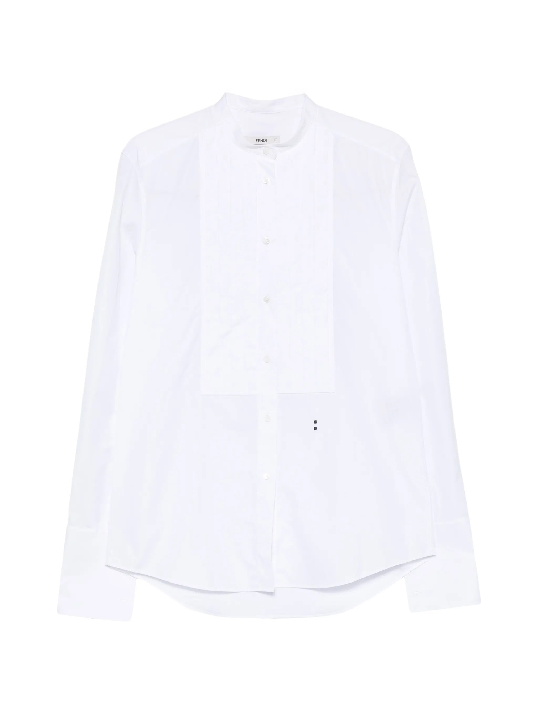 long-sleeve buttoned shirt