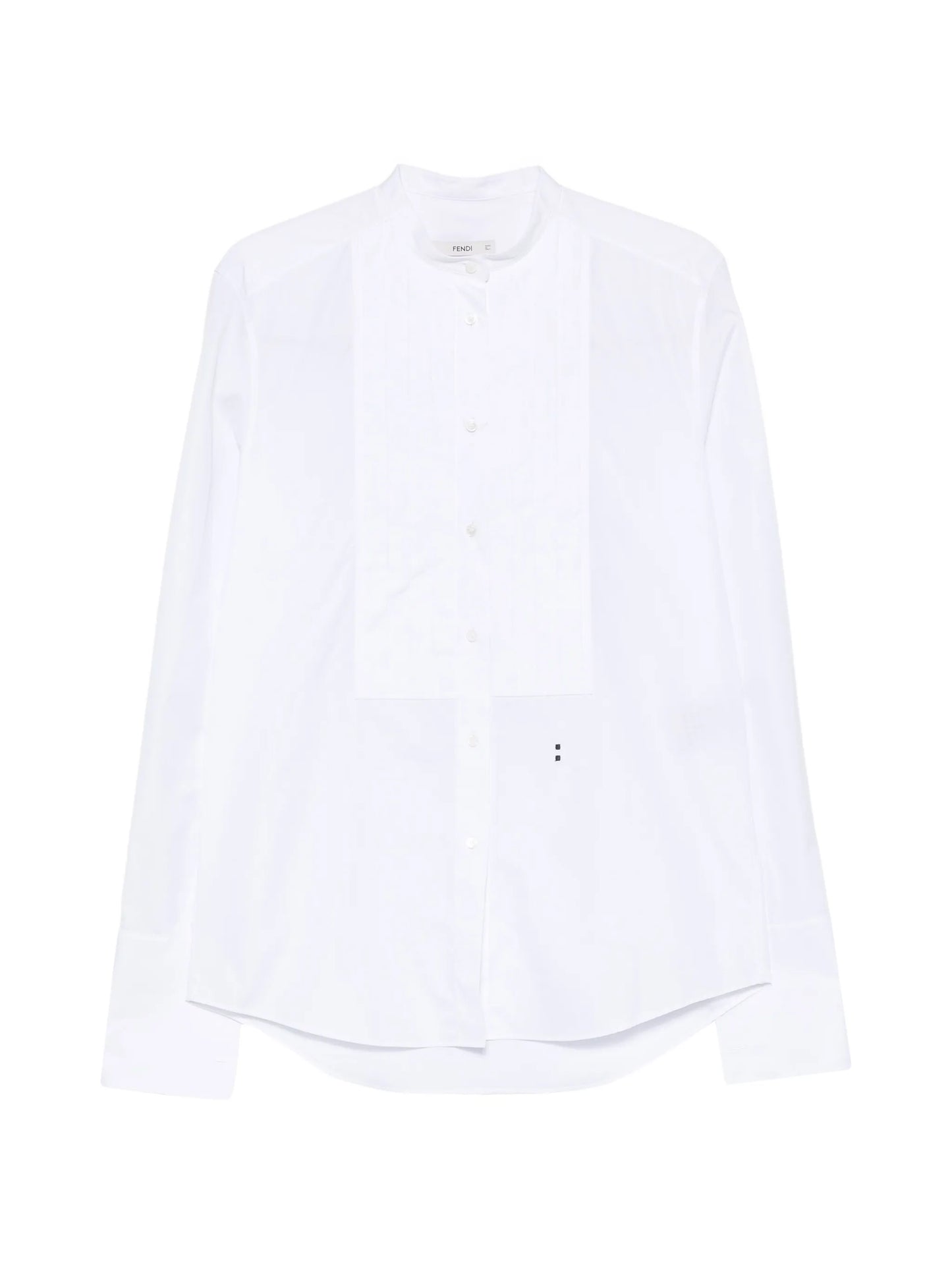 long-sleeve buttoned shirt