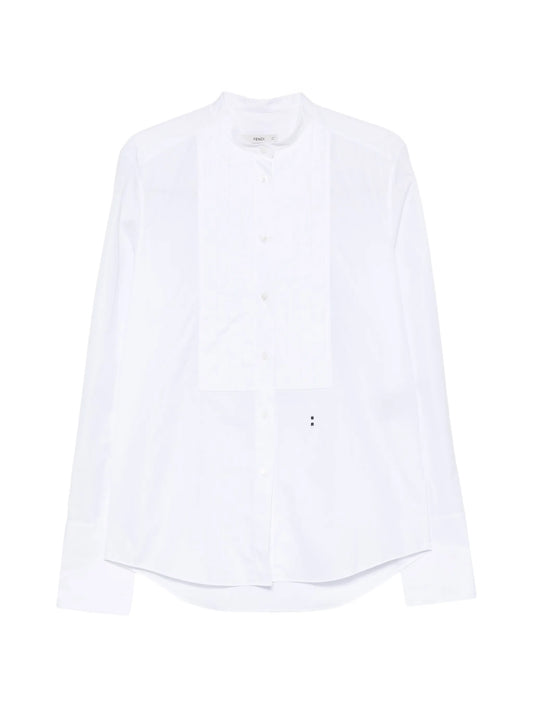 long-sleeve buttoned shirt