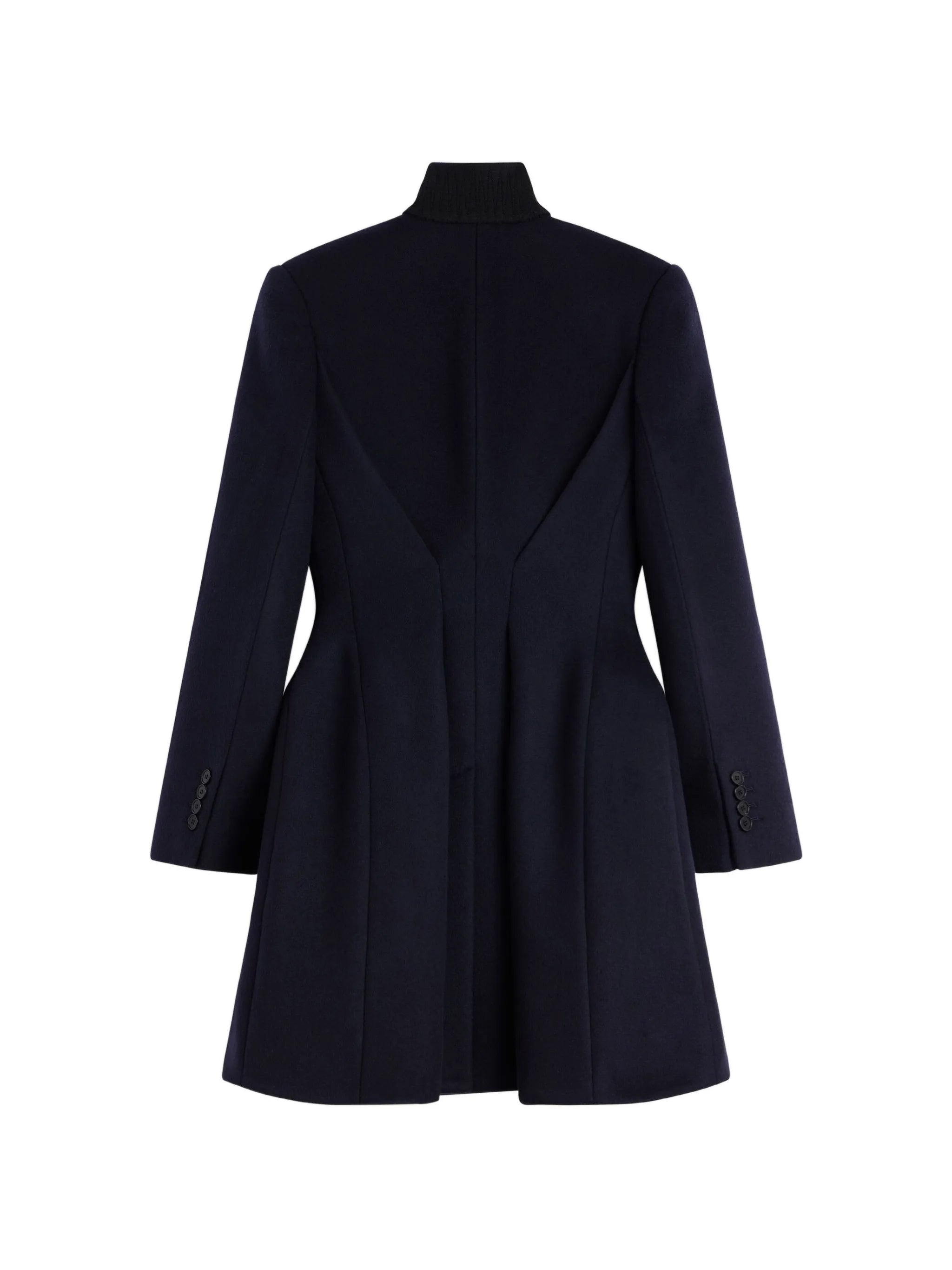 pinch coat in wool and cashmere