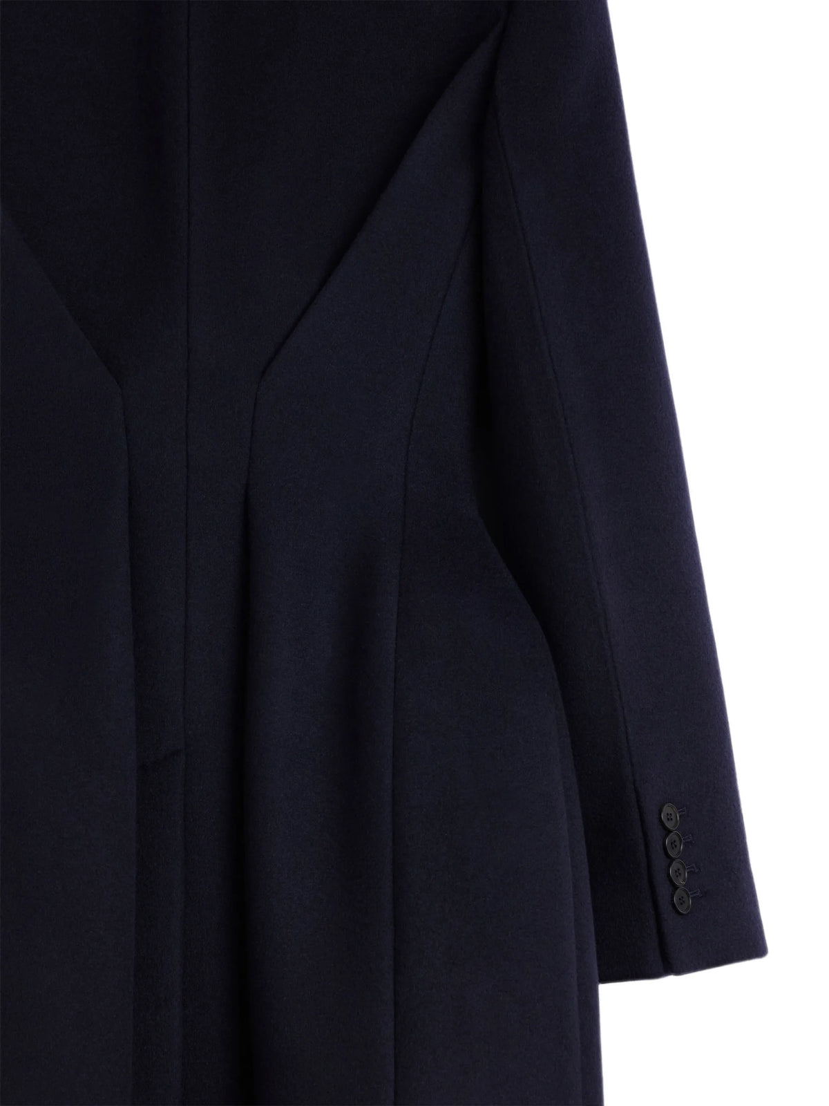 pinch coat in wool and cashmere