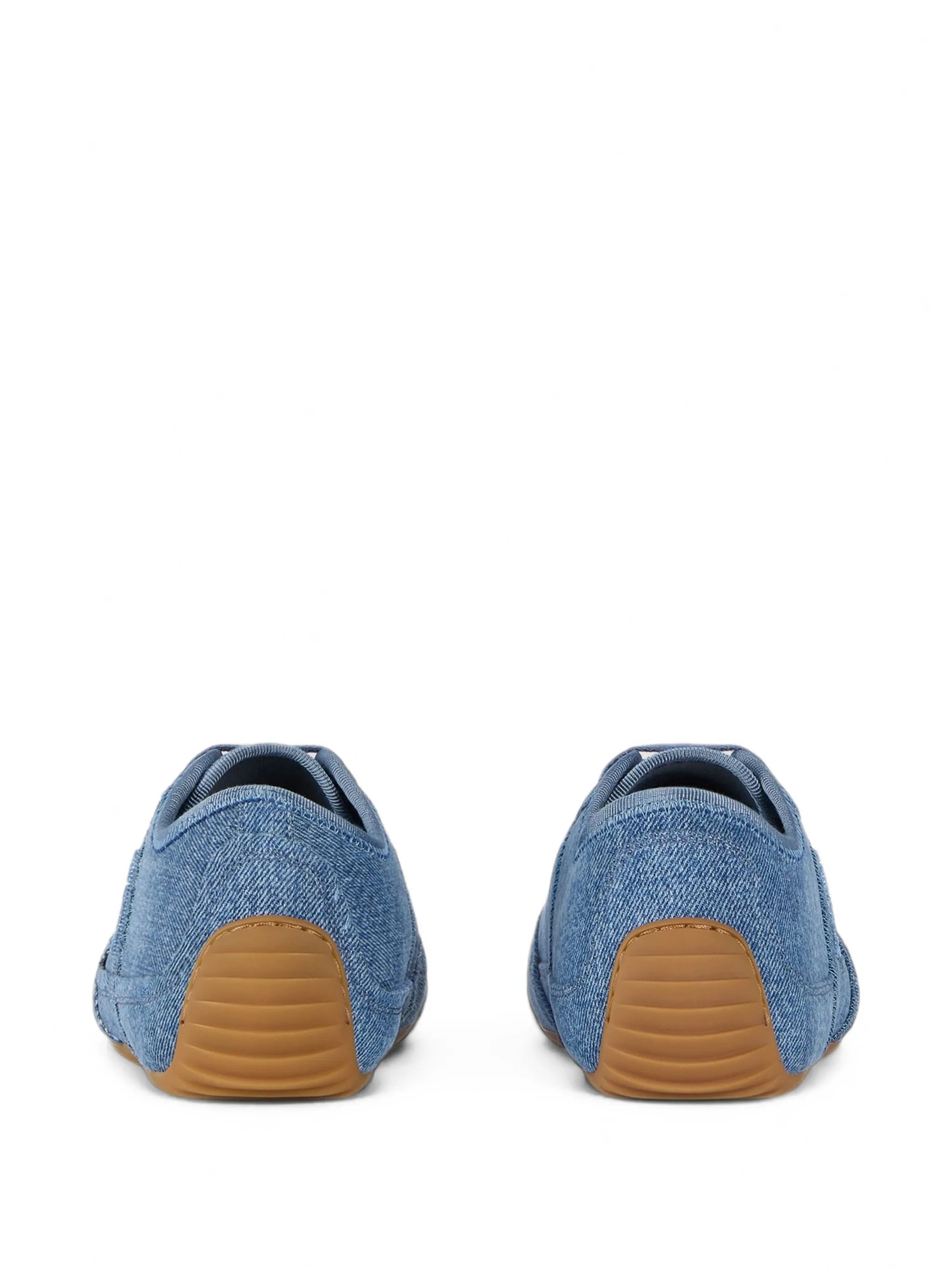slim sneakers in denim