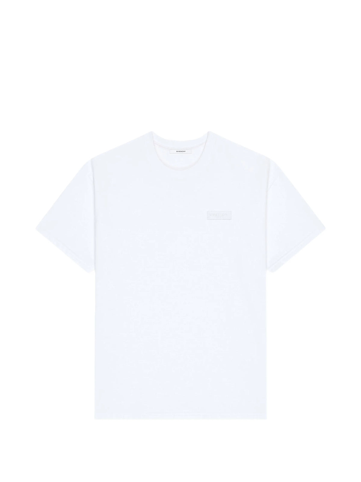 T-shirt in cotton with Givenchy Paris gros grain