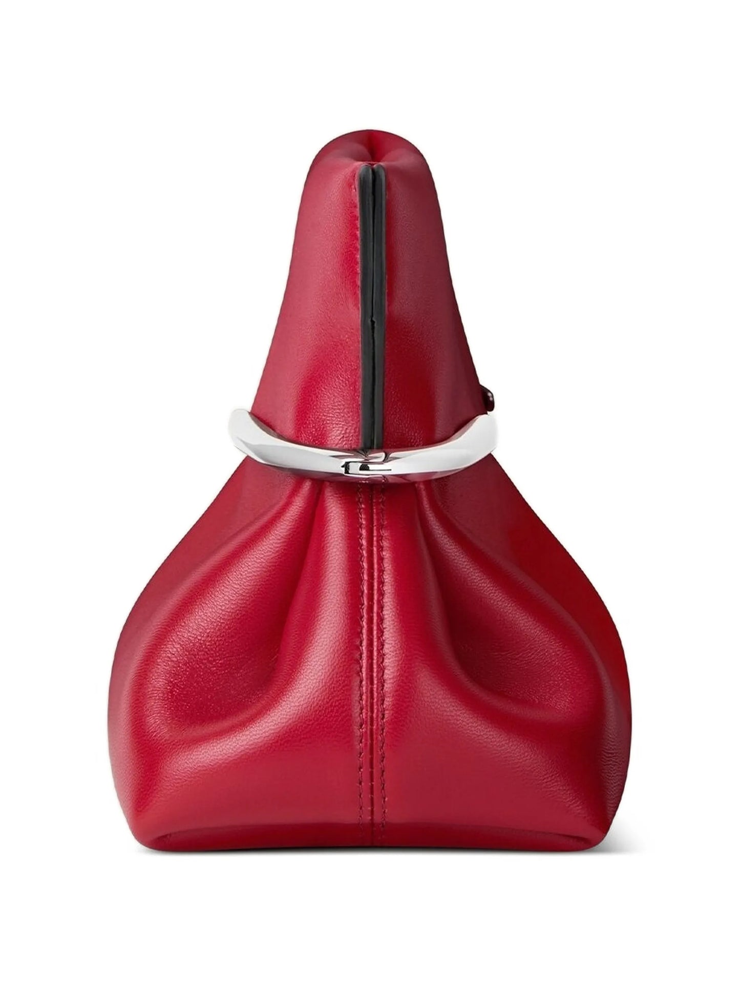 Pinch Soft clutch in nappa leather
