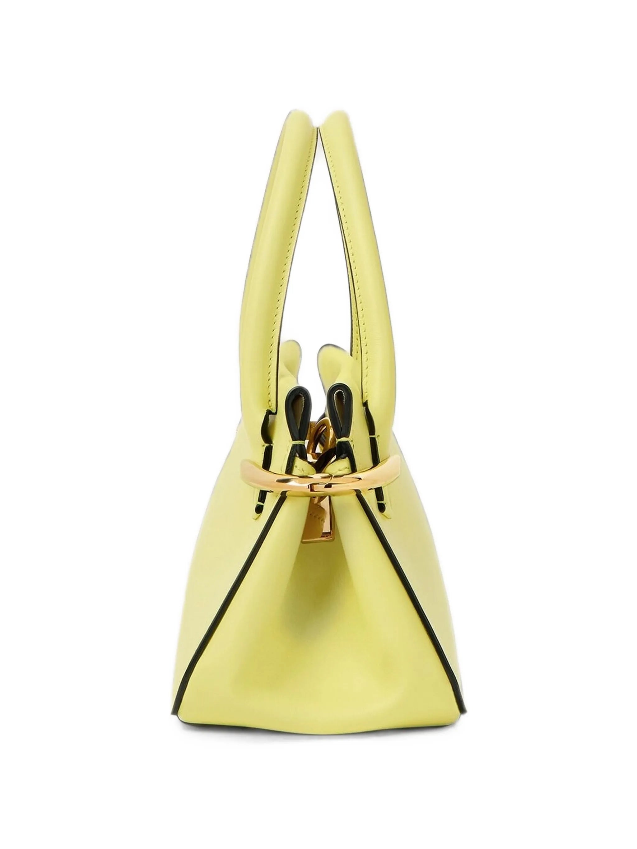 mini pinch bag in leather