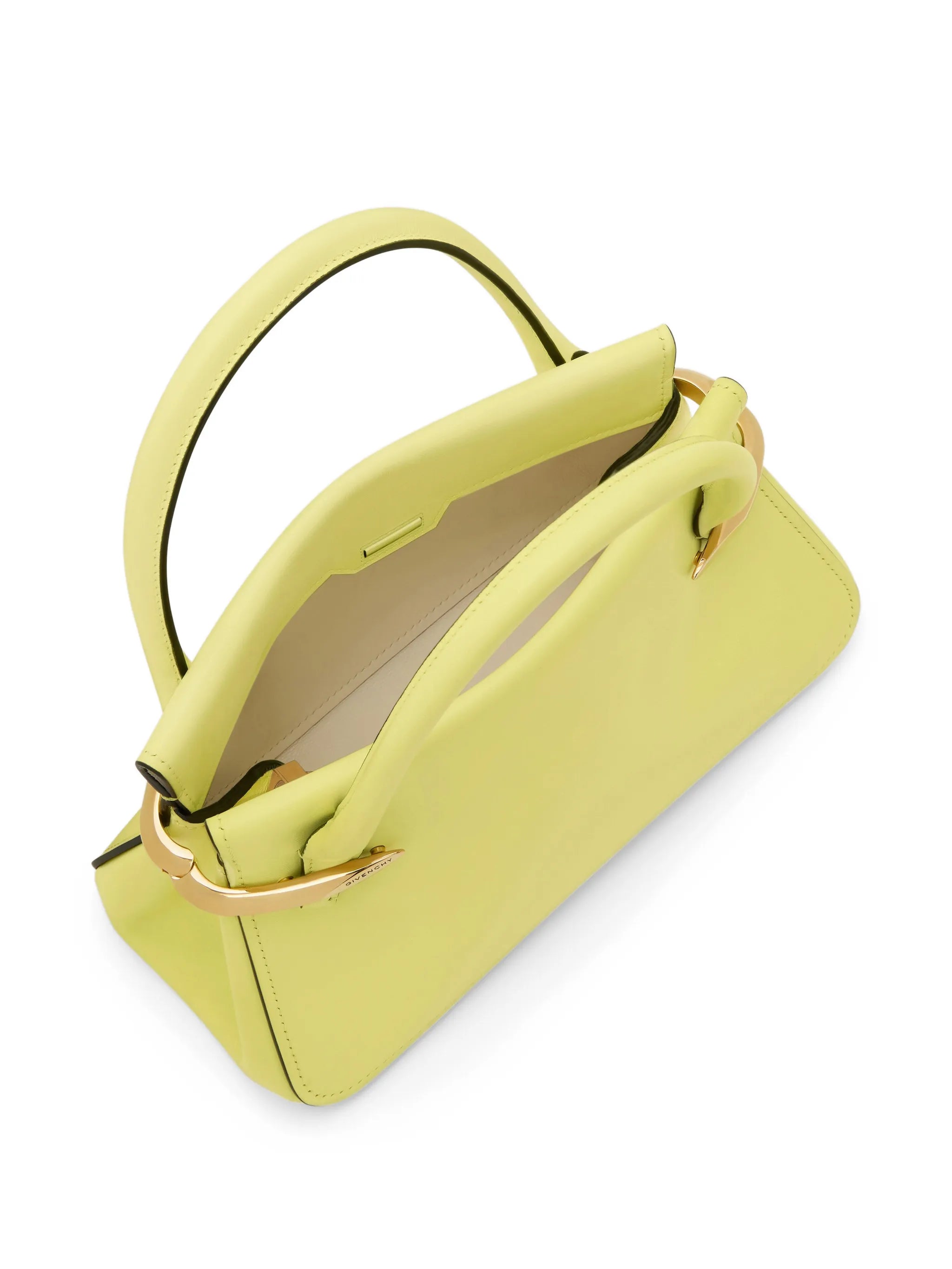 mini pinch bag in leather