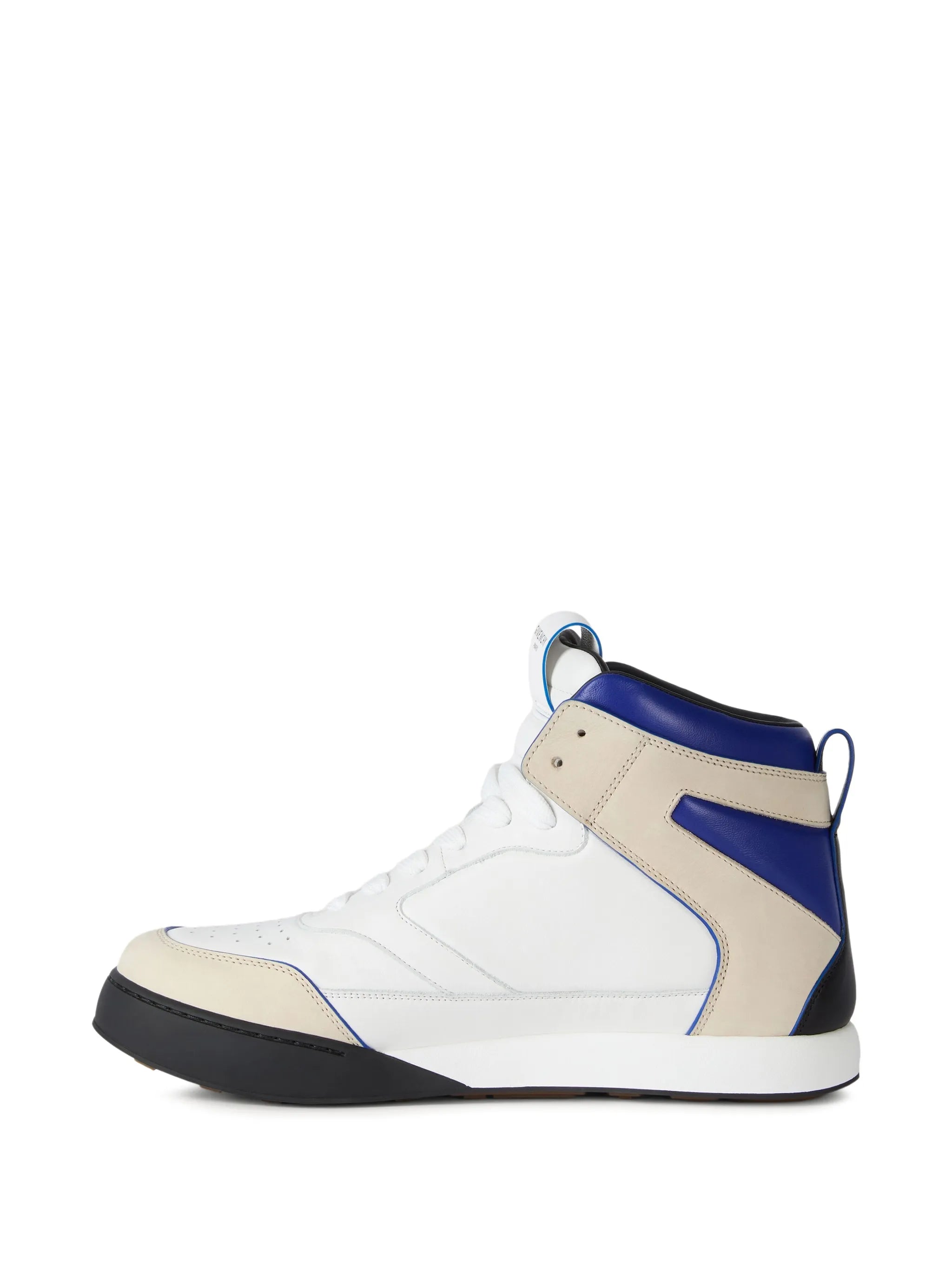 yard high-top sneakers in leather