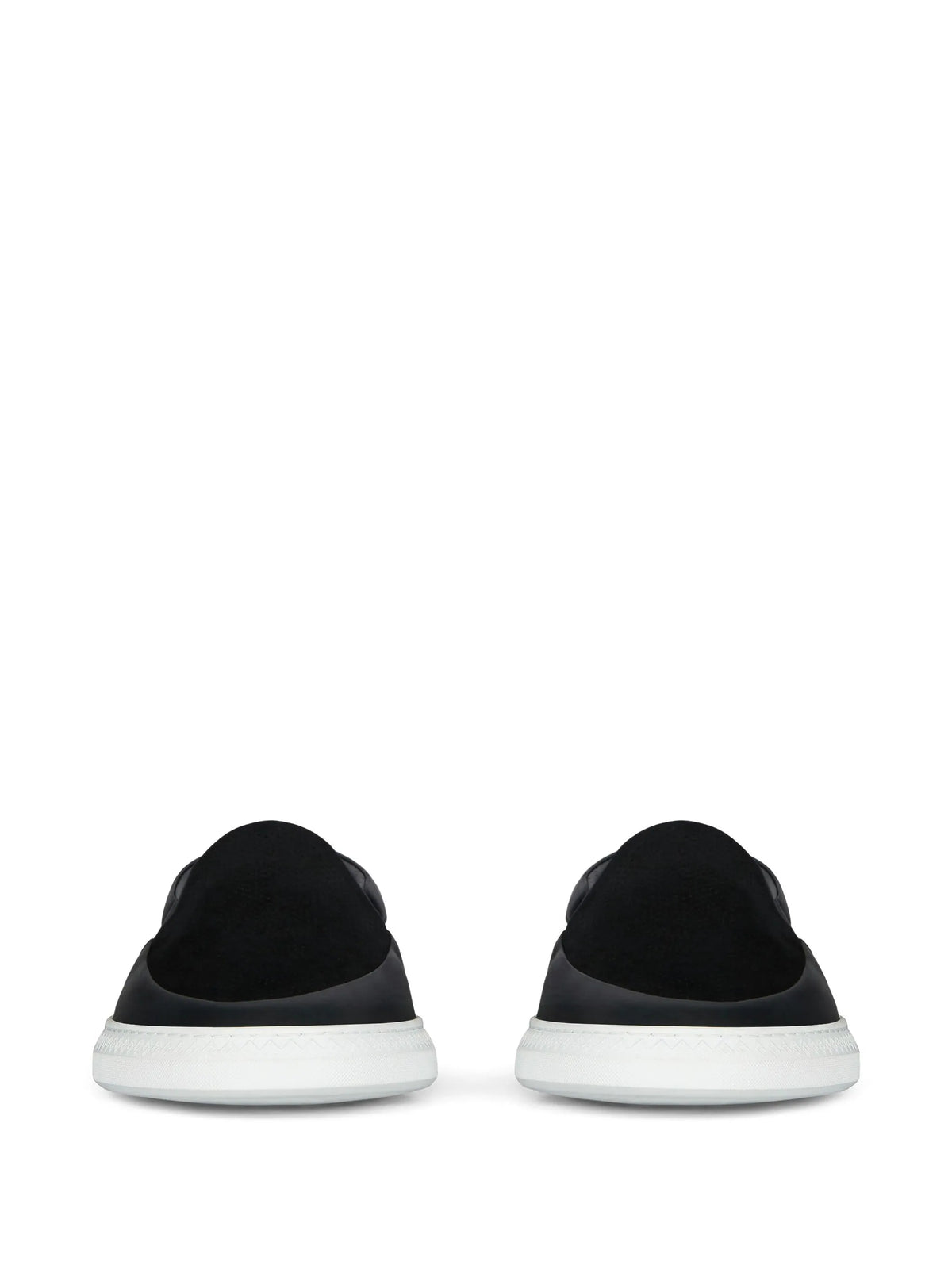 G Set sneakers in leather and perforated suede