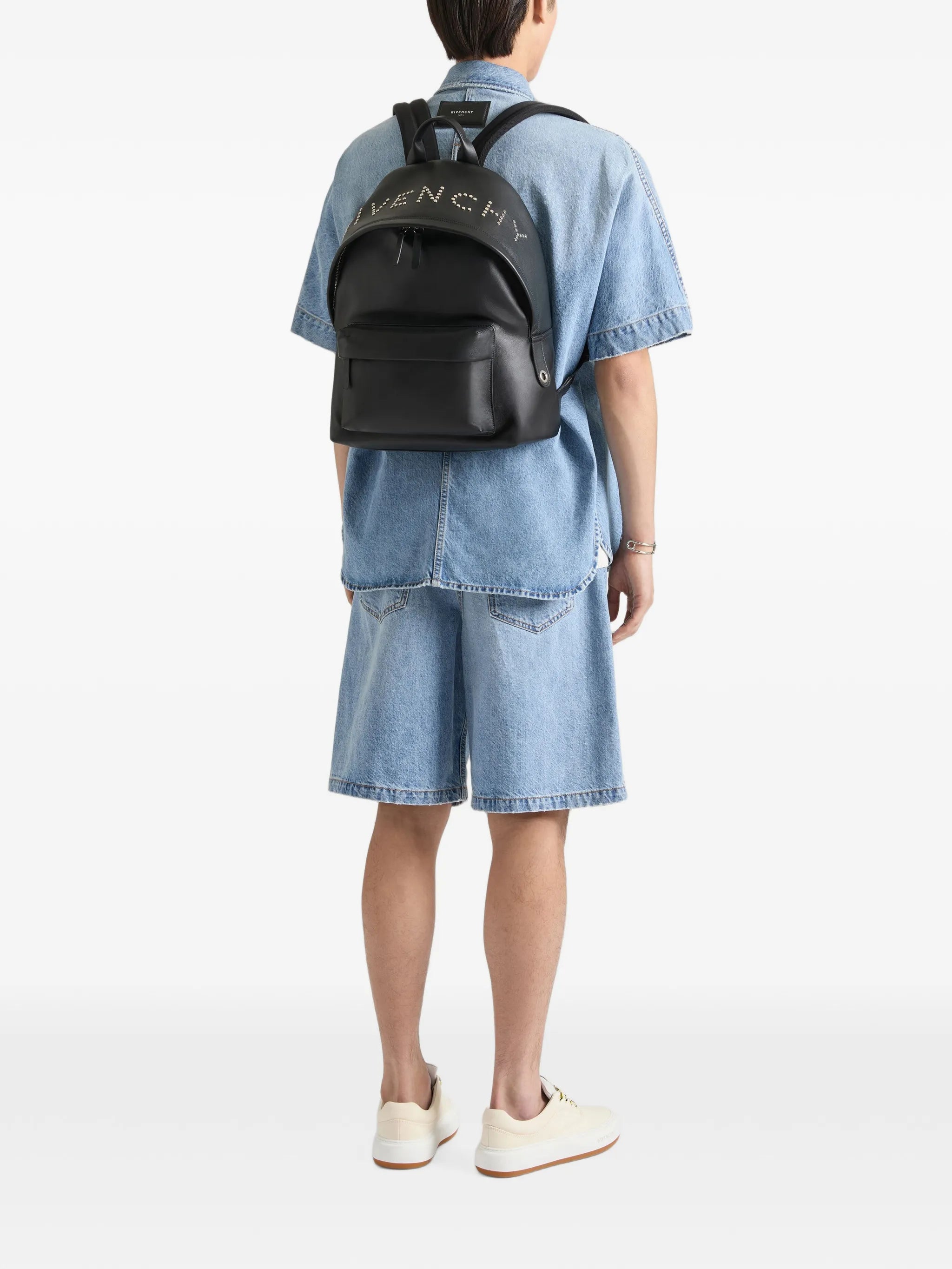 Givenchy Cargo backpack in leather with studs