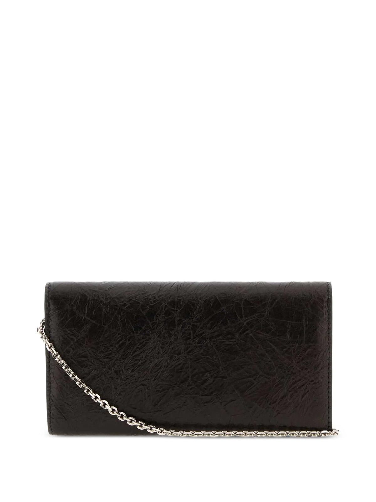 crinkled mini shoulder bag