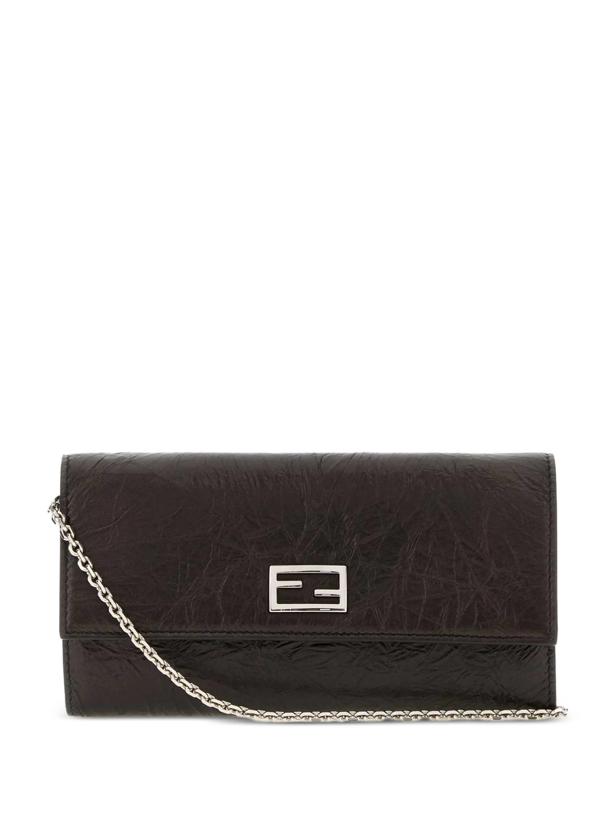 crinkled mini shoulder bag
