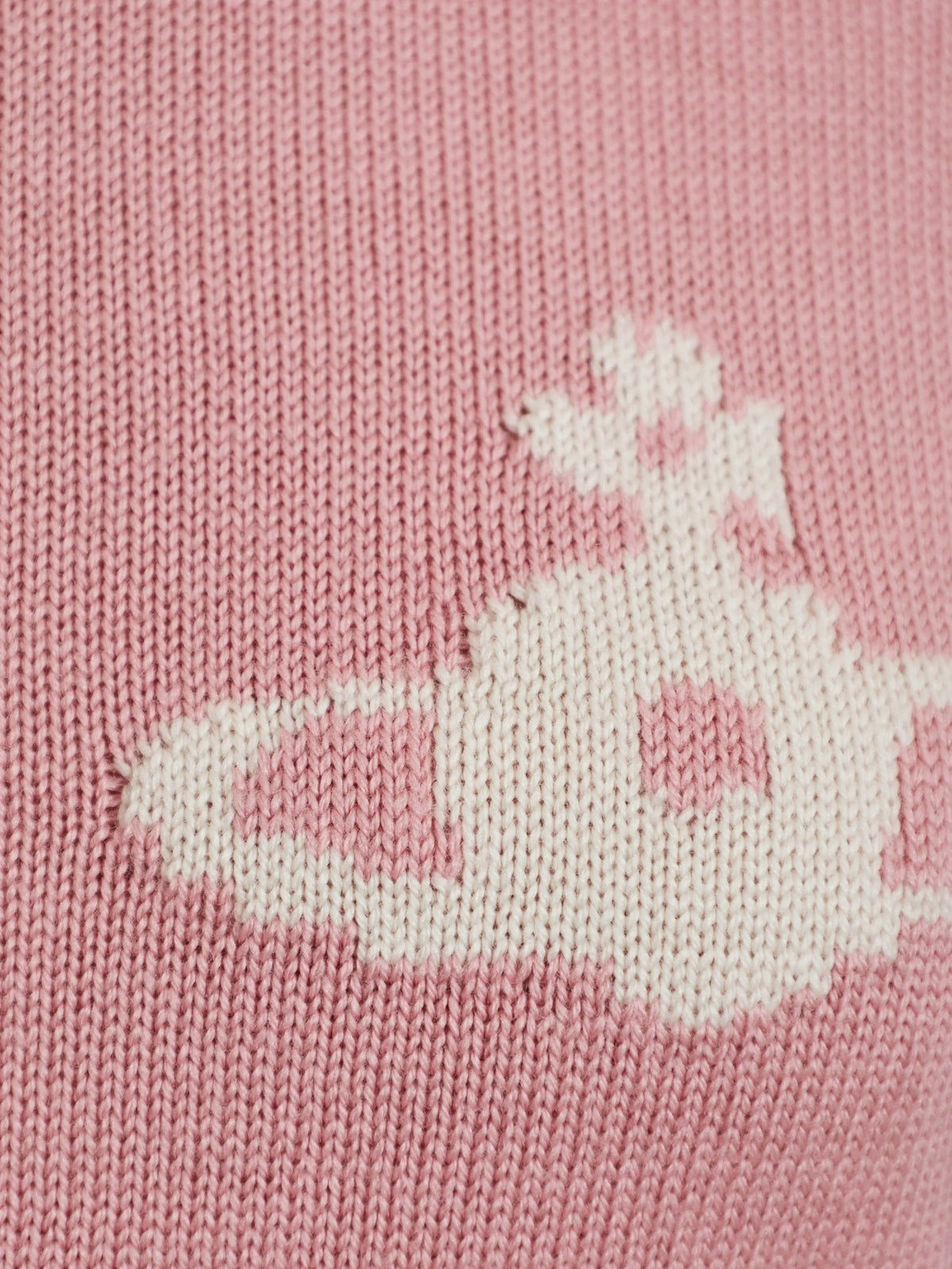 Orb-intarsia wool sweater