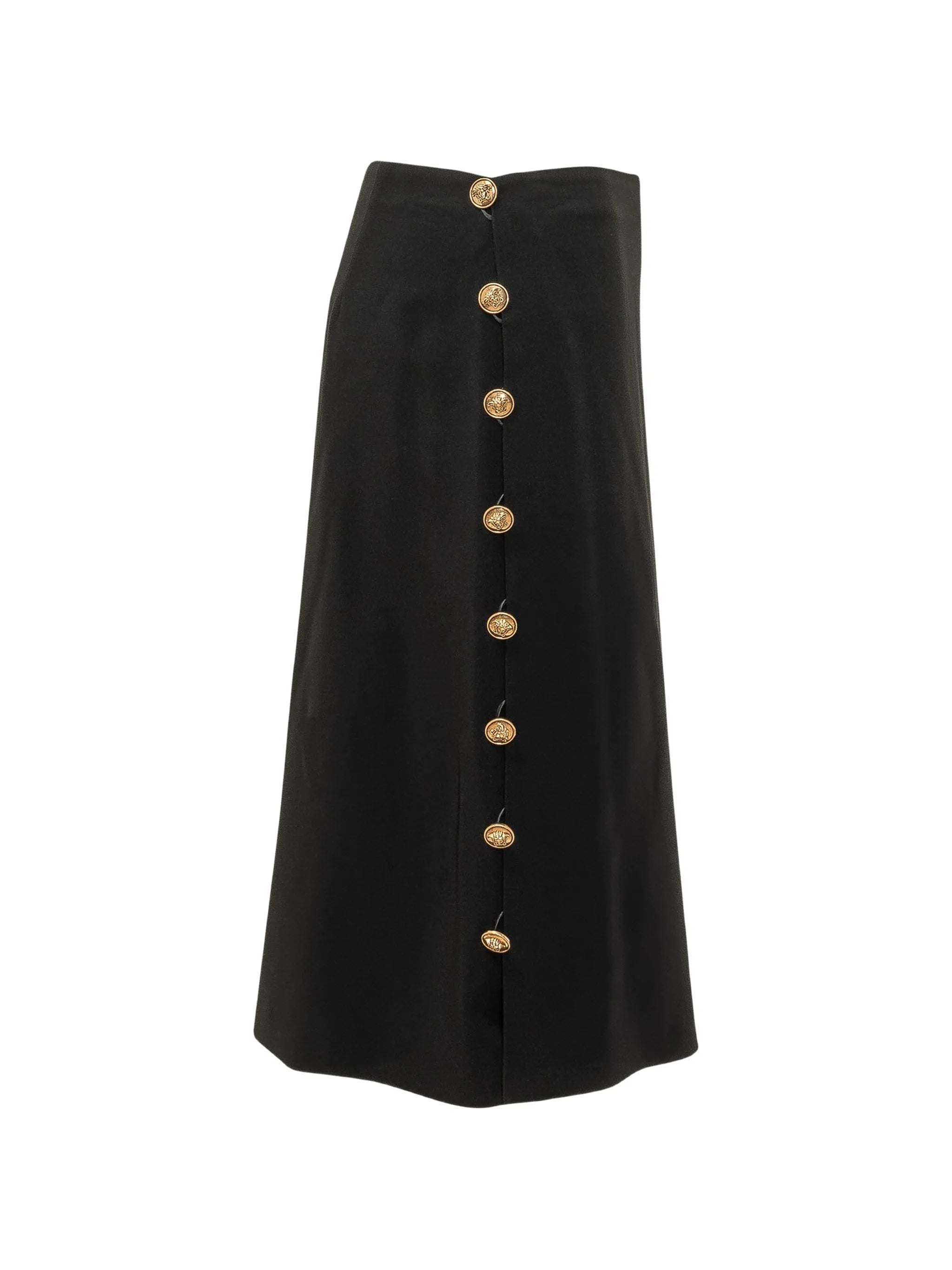 Medusa '95 button-embellished skirt