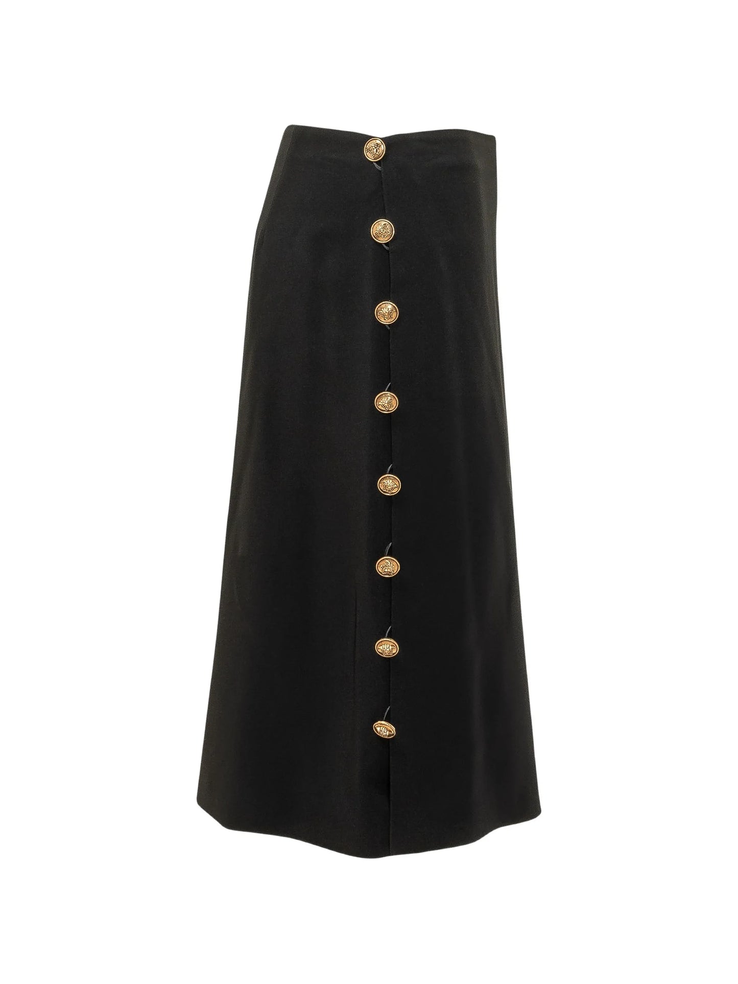 Medusa '95 button-embellished skirt