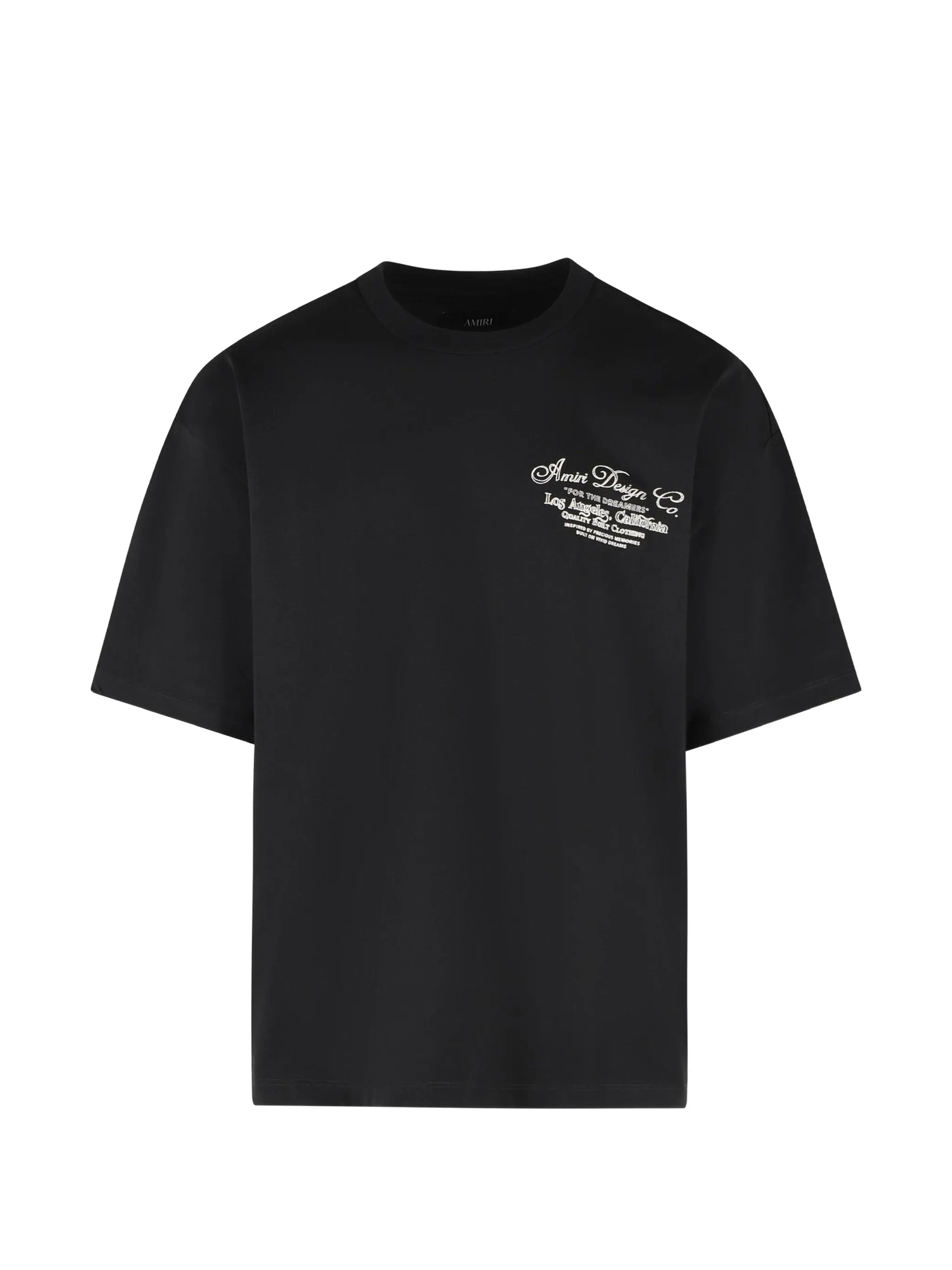 Dreamers Chain black cotton T-shirt