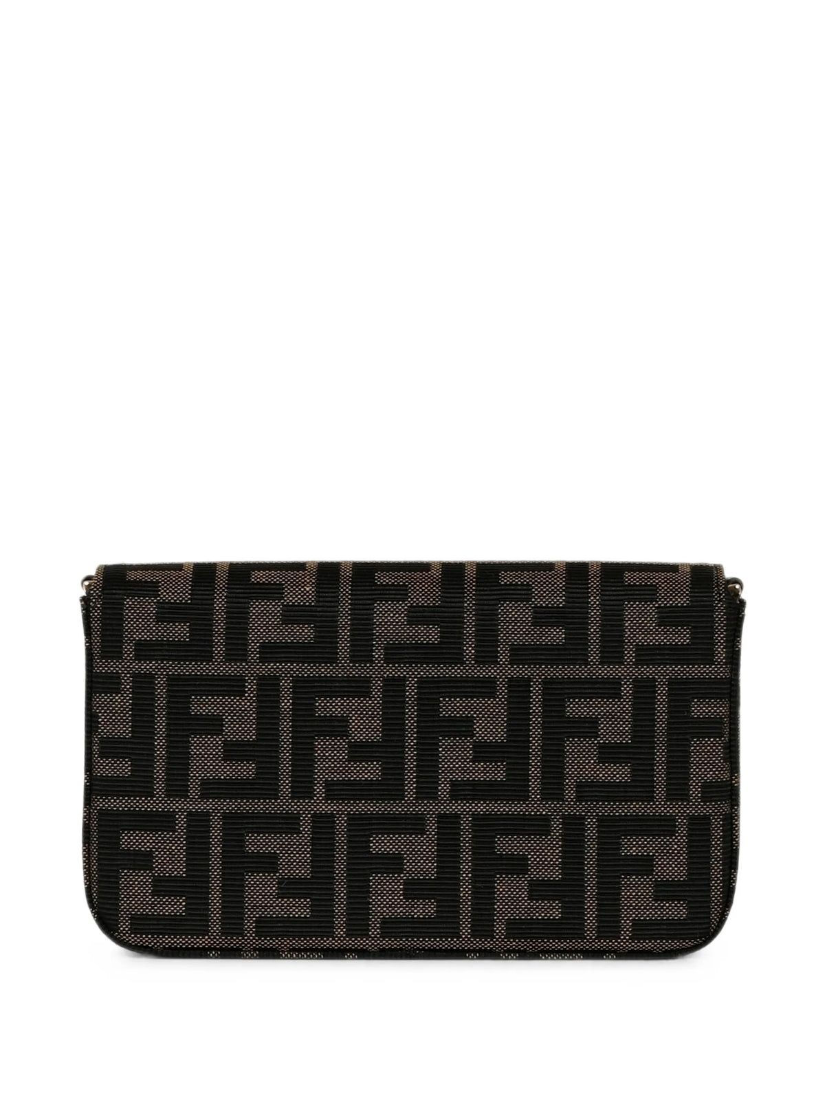 Zucca FF-motif clutch bag