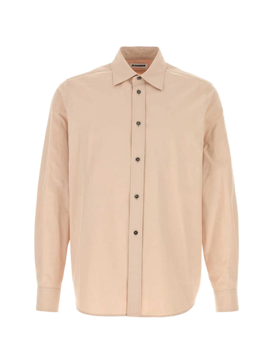 long-sleeve cotton shirt