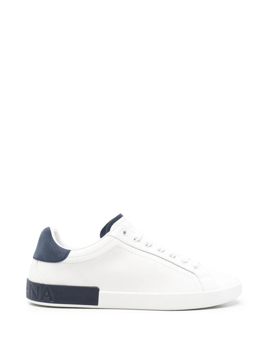 logo-embossed sneakers