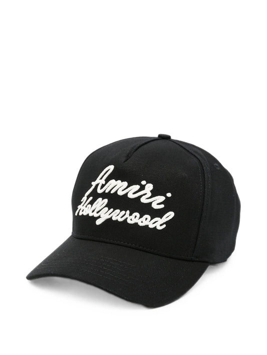 logo-embroidered baseball cap