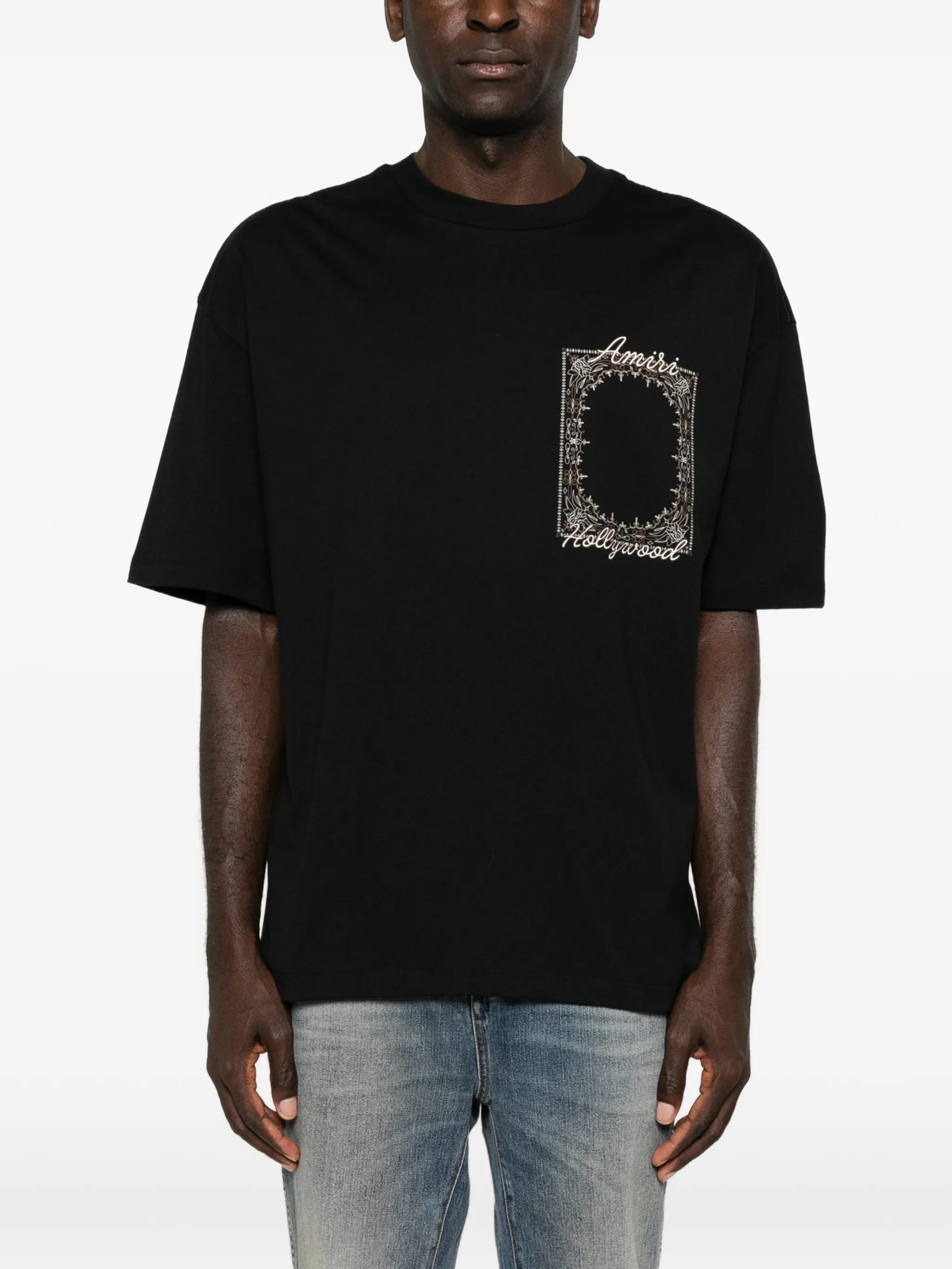 logo-print cotton T-shirt