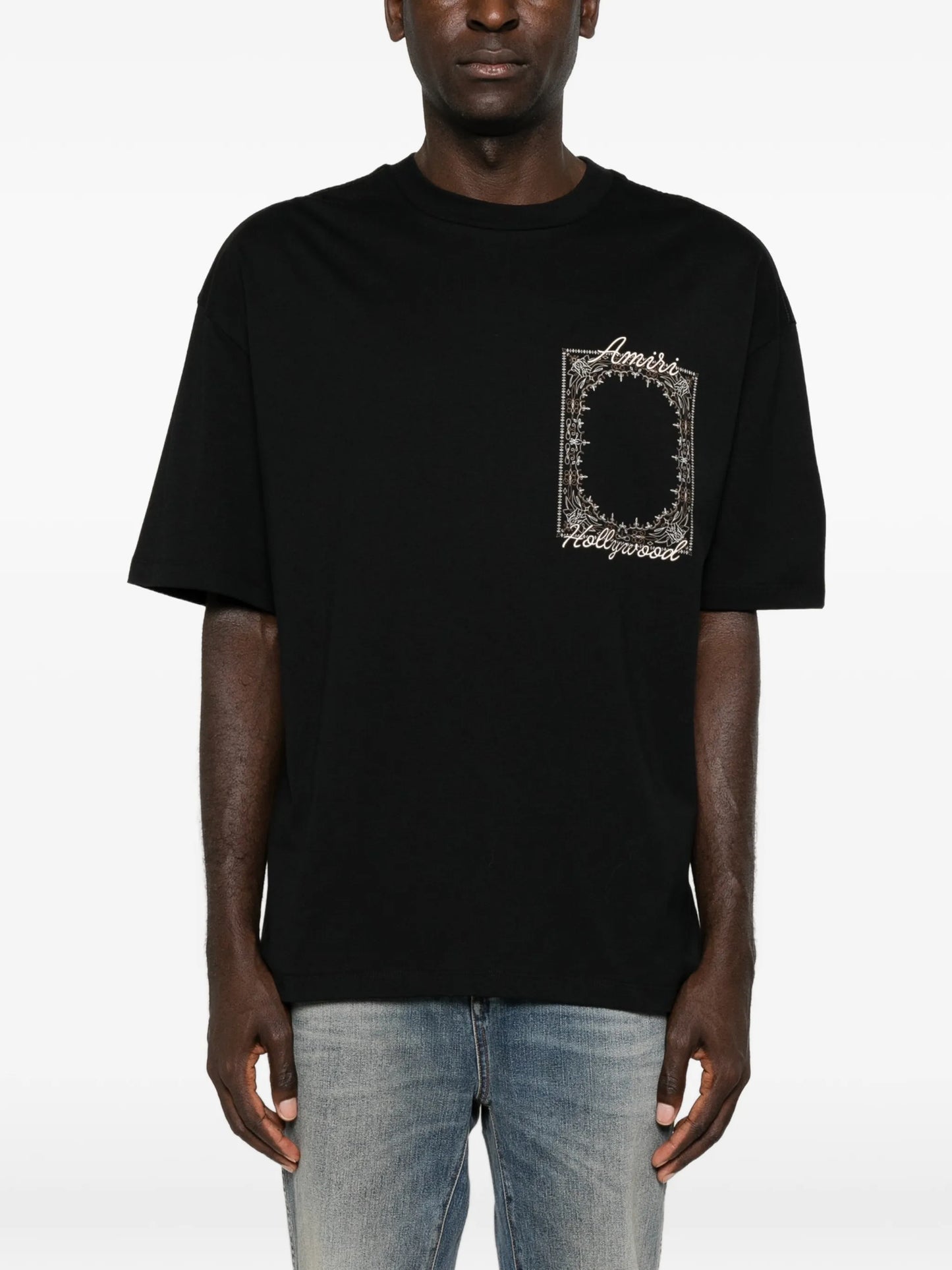 logo-print cotton T-shirt