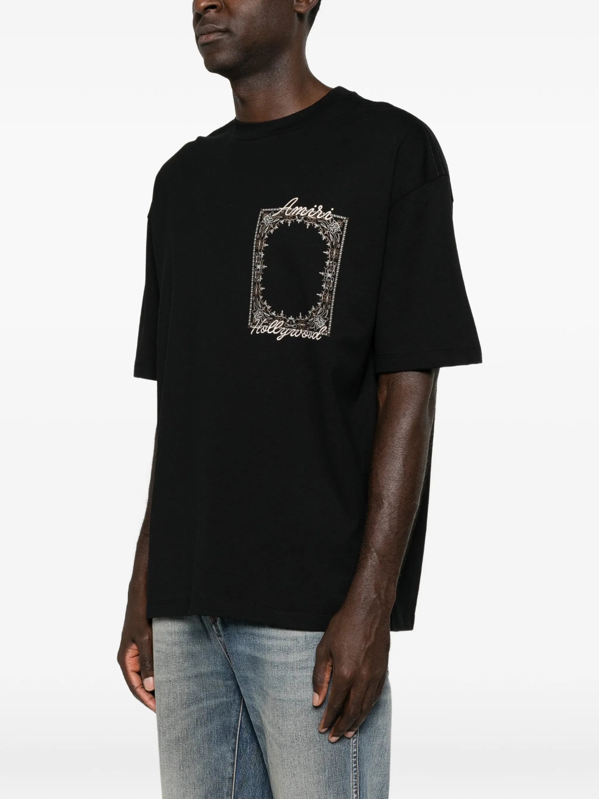 logo-print cotton T-shirt