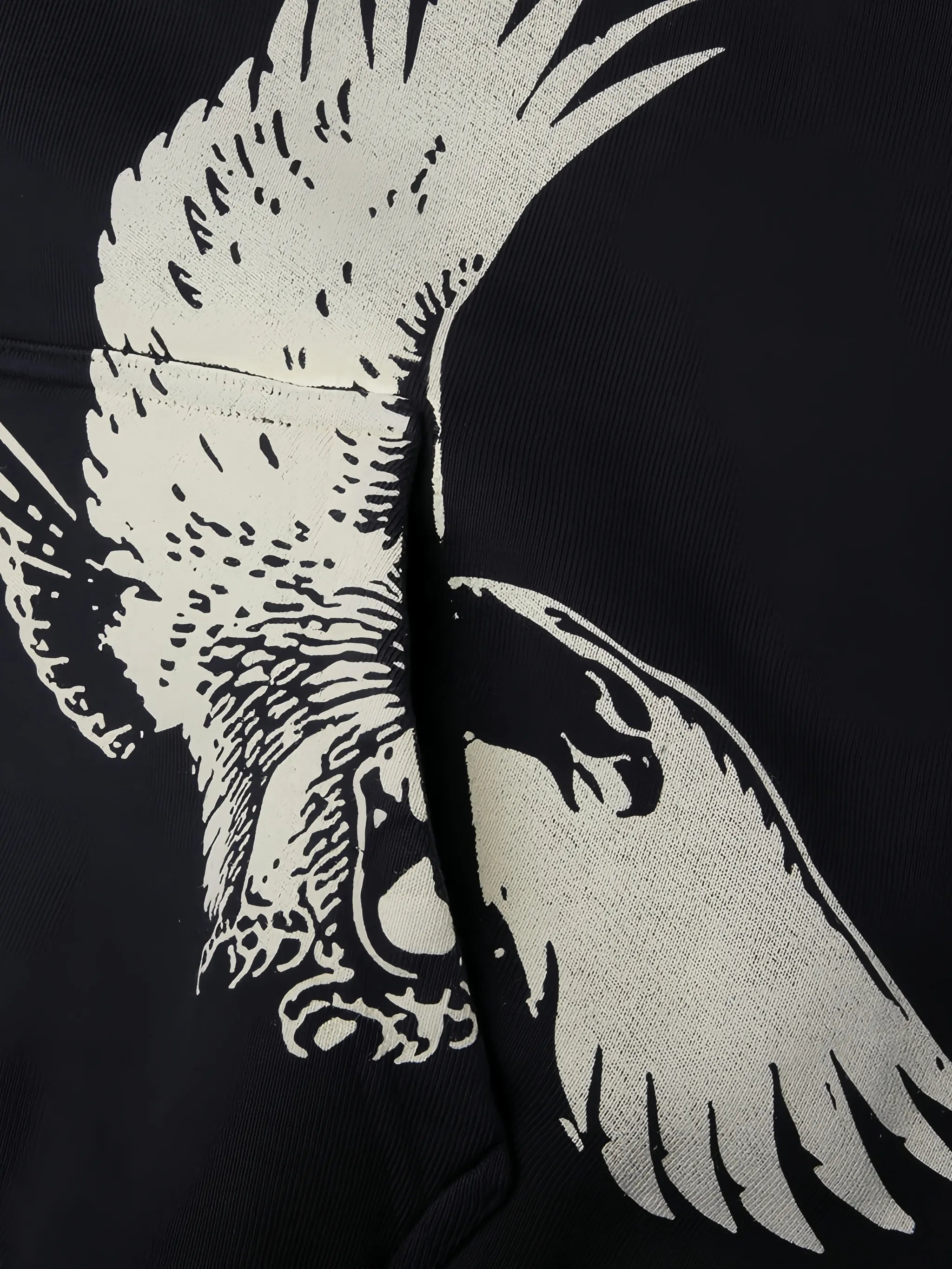 Eagle Pass logo-print hoodie