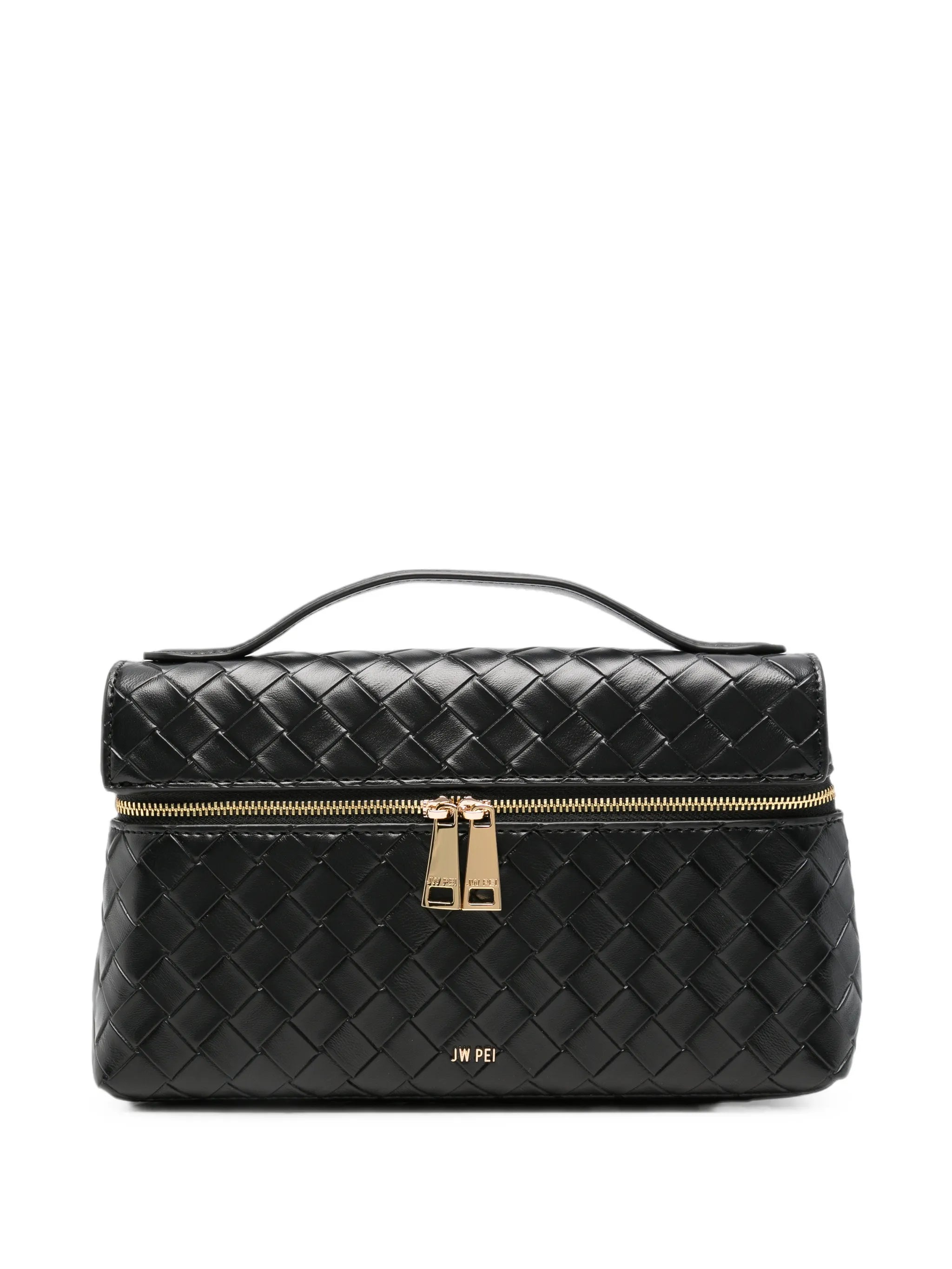 Thea woven clutch bag