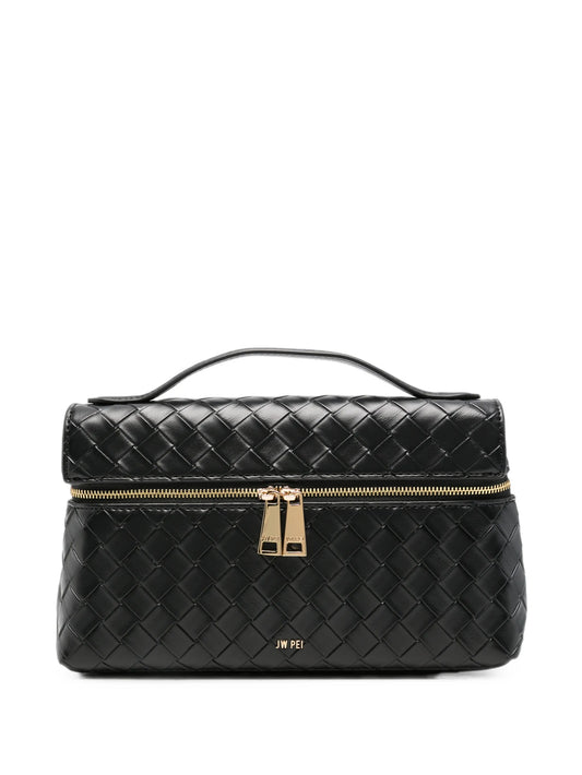 Thea woven clutch bag