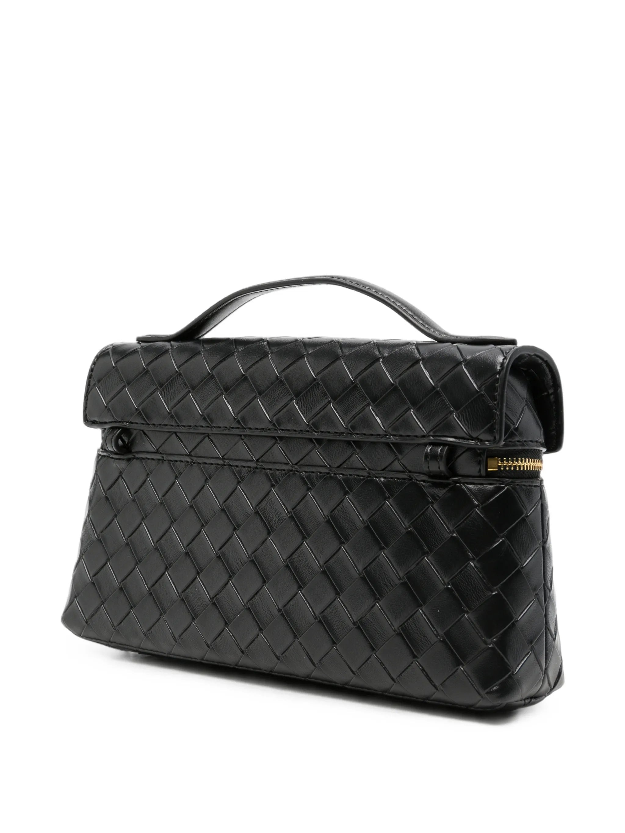 Thea woven clutch bag